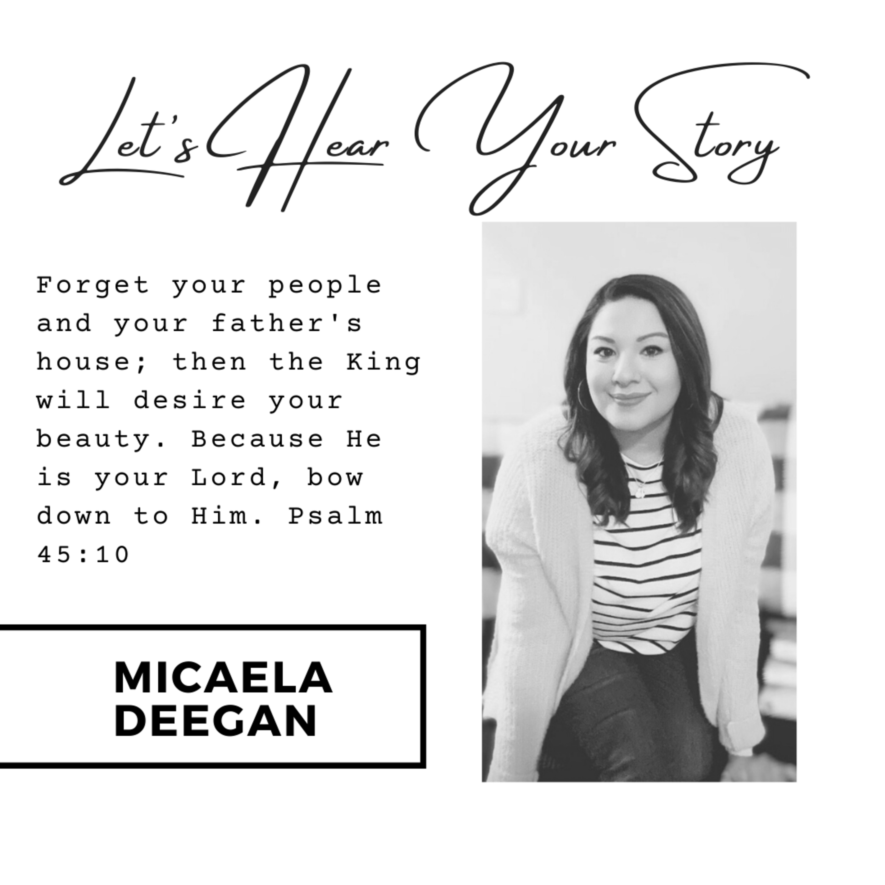 Let\'s Hear Your Story