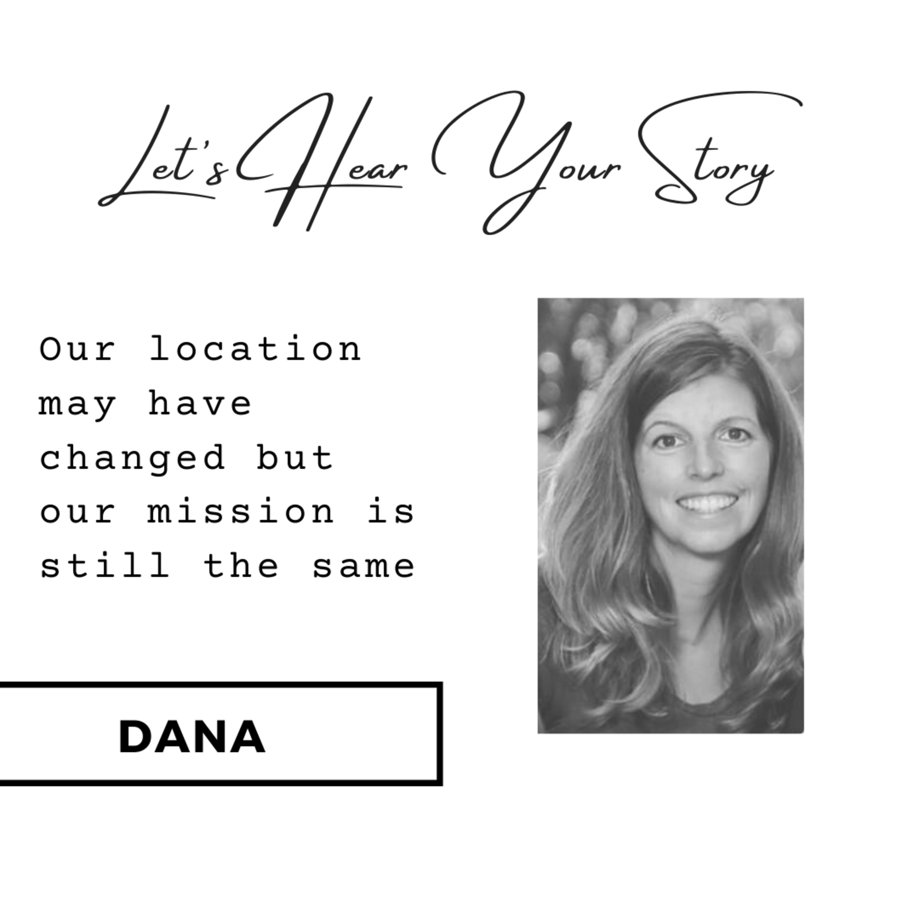 Let\'s Hear Your Story