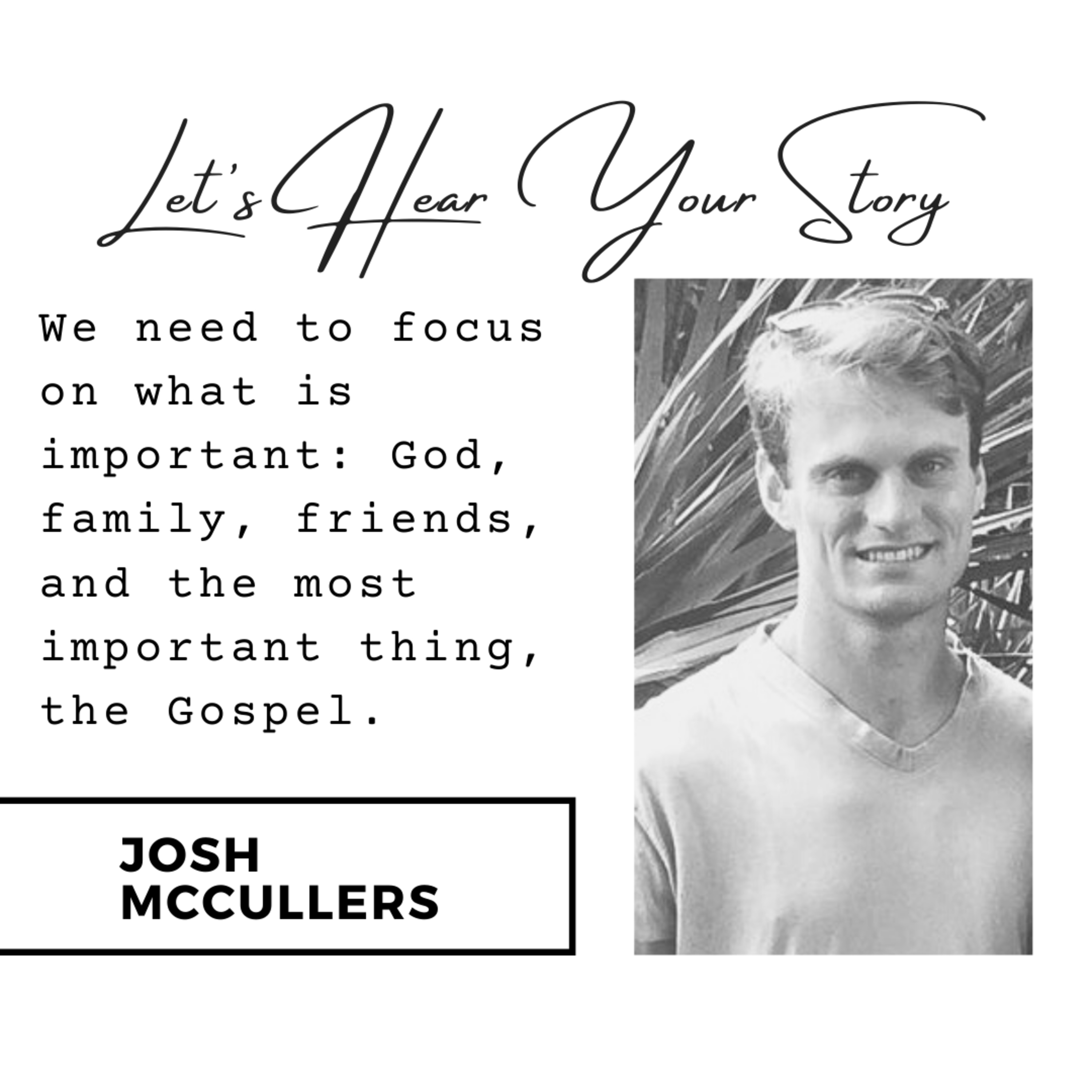 Let\'s Hear Your Story