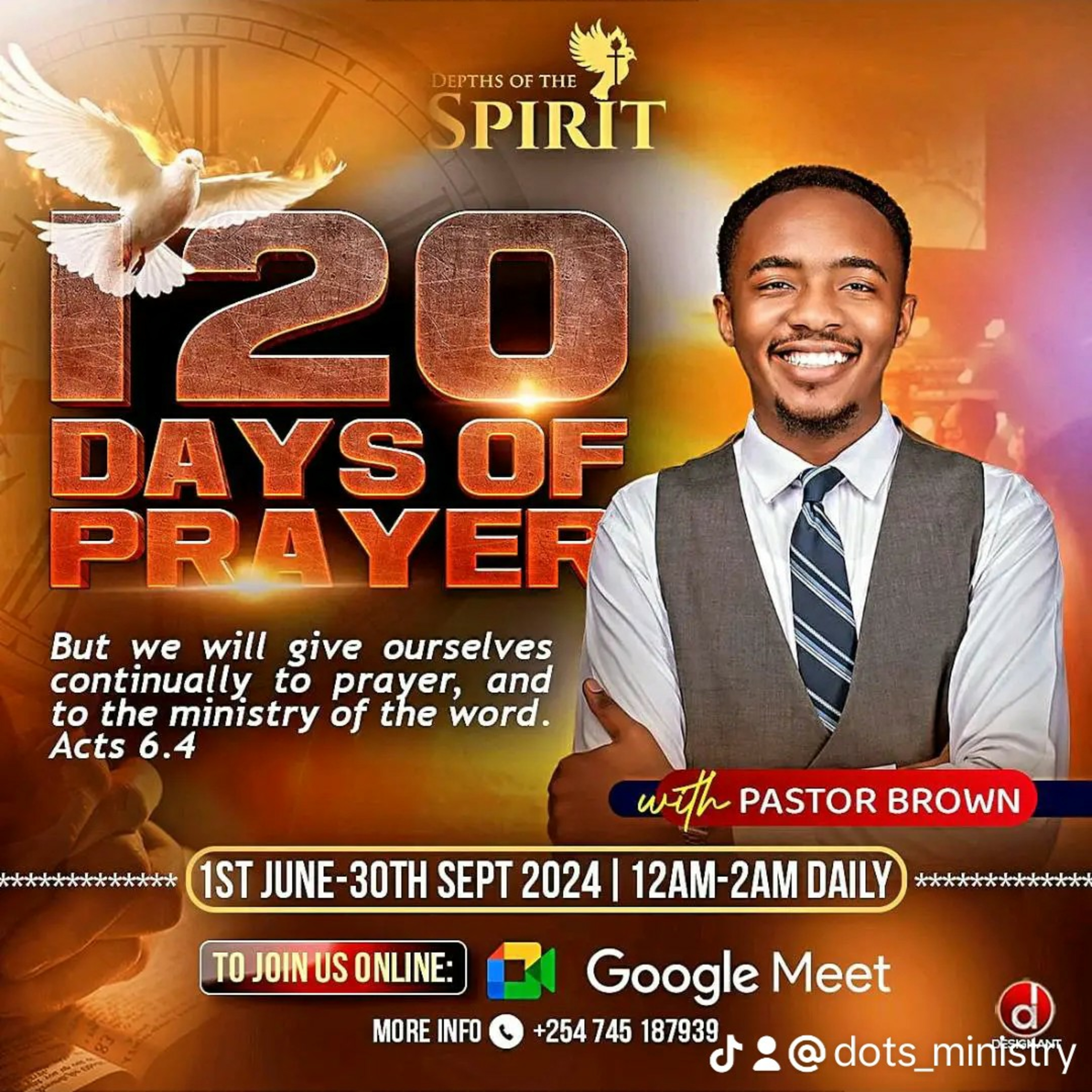 DAY 1 PRAYER CHARGE (DEALING WITH SPIRITUAL BARRENNESS) episode artwork