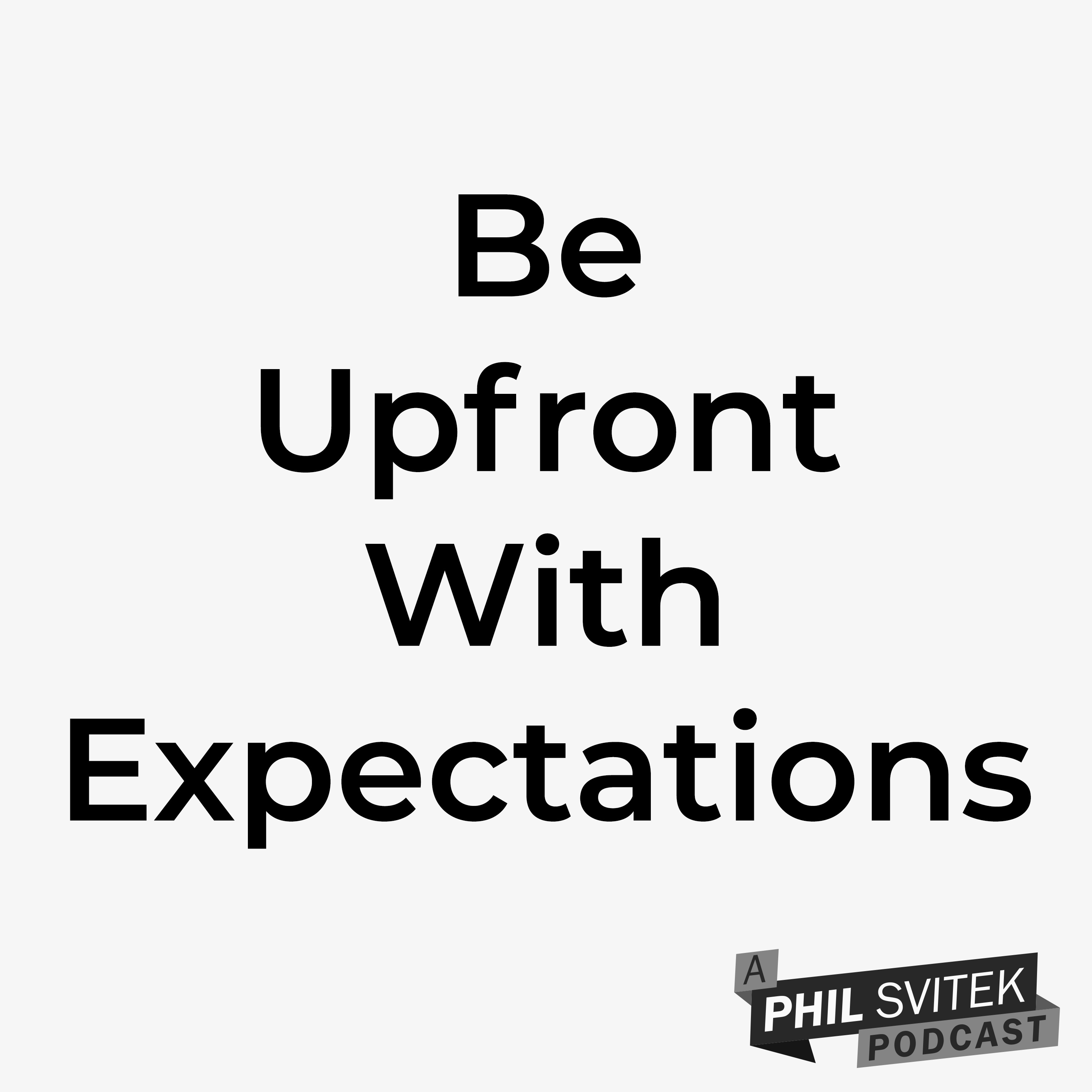 When Free Isn't Really Free: Why Setting Expectations & Standards Upfront Matters episode artwork