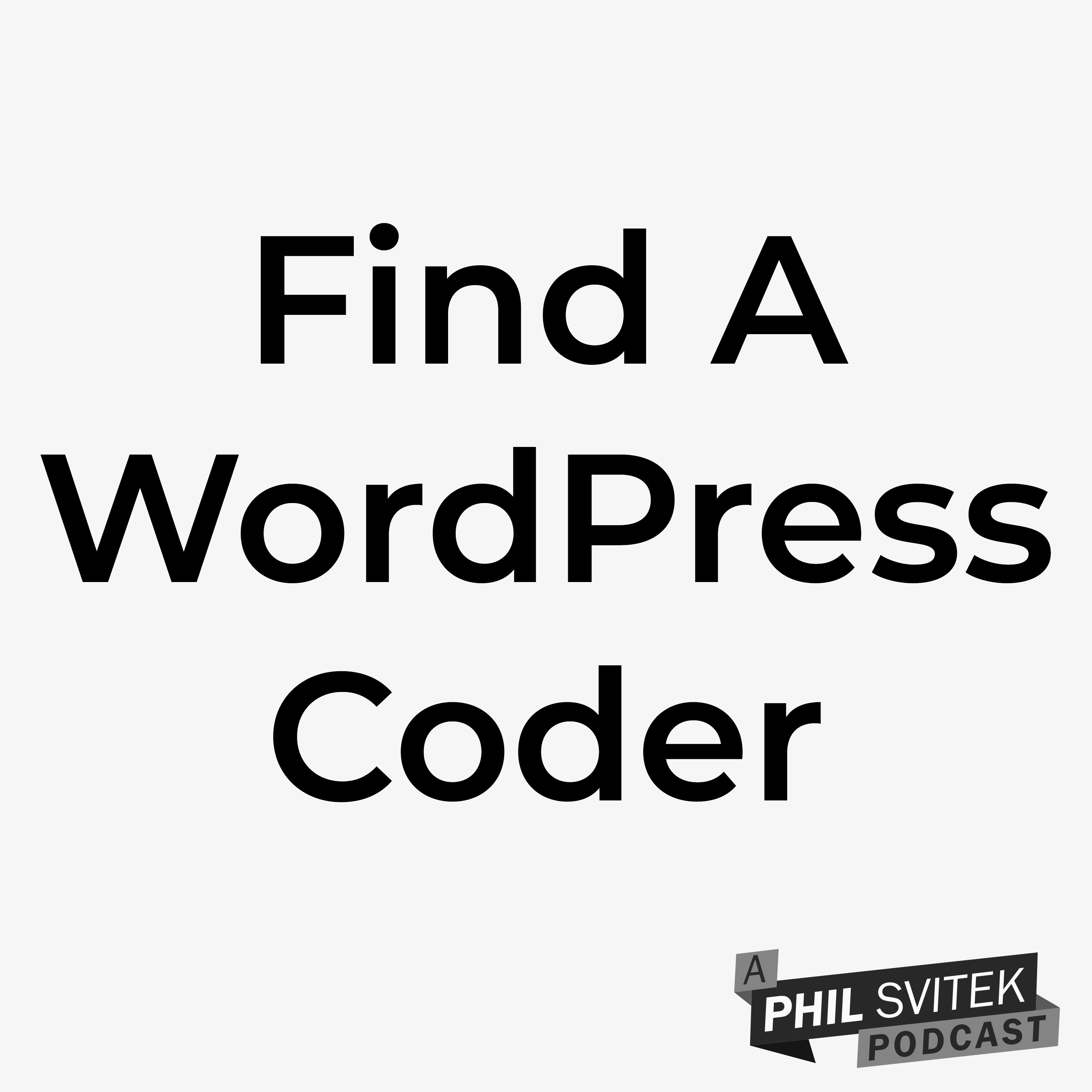 3 Ways to Find a WordPress Coder/Developer for Your WP Site episode artwork