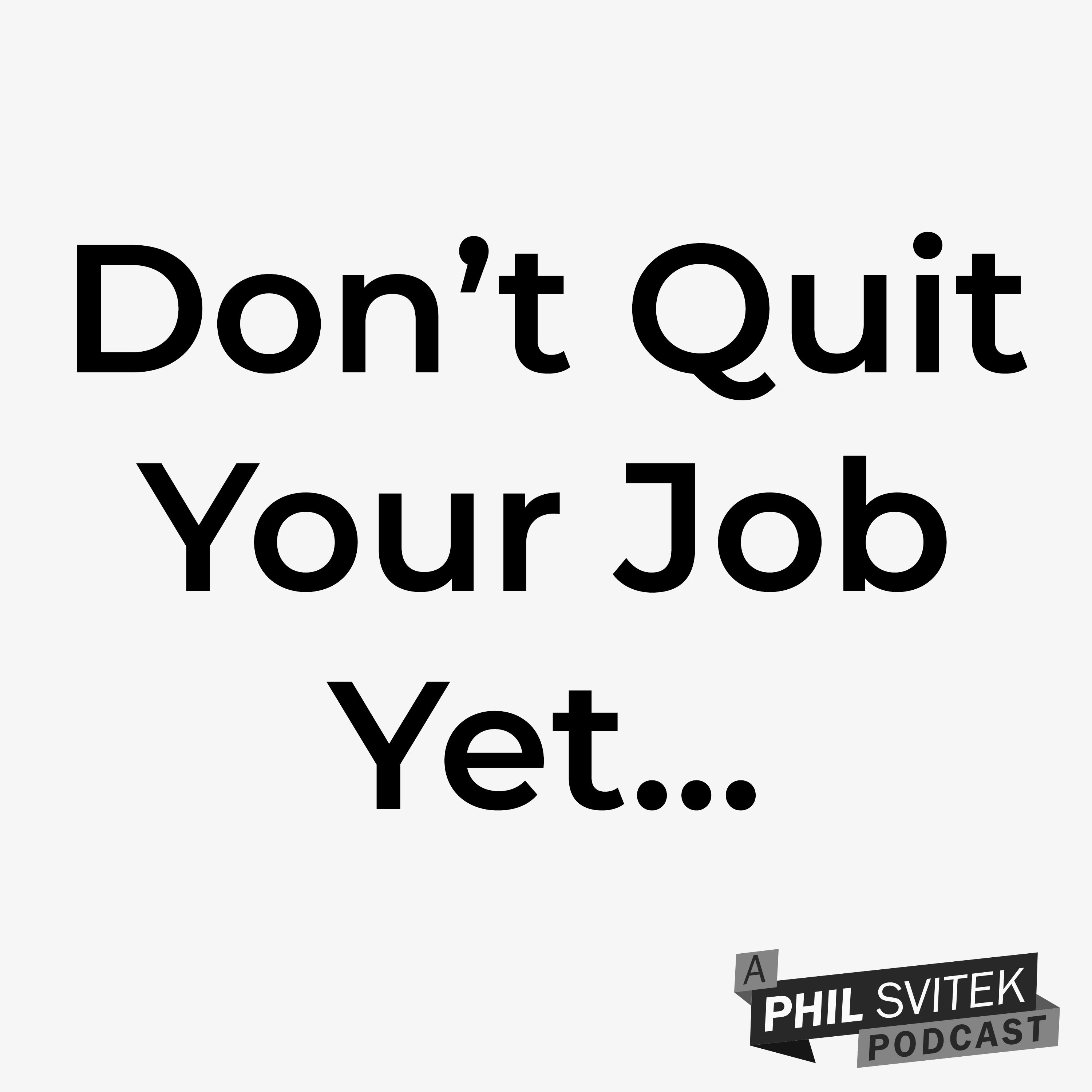 At What Point Should You Make Your Side Hustle Your Full Time Career? episode artwork