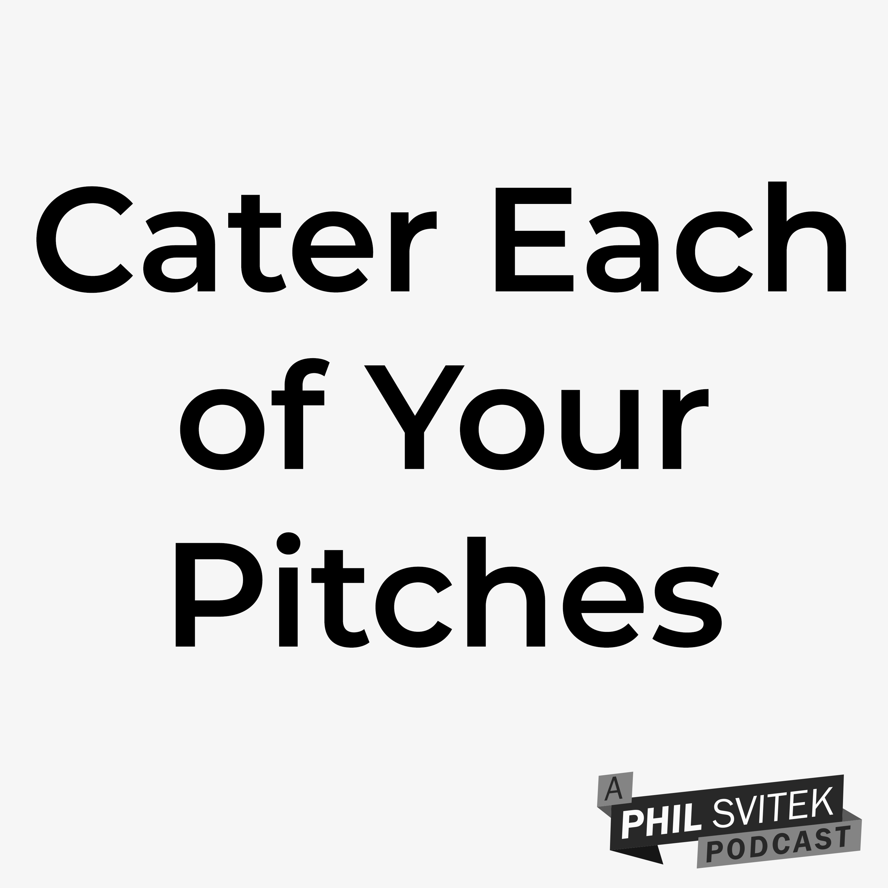 Make Sure You Customize Each Query Letter, Pitch, Job App, Etc episode artwork