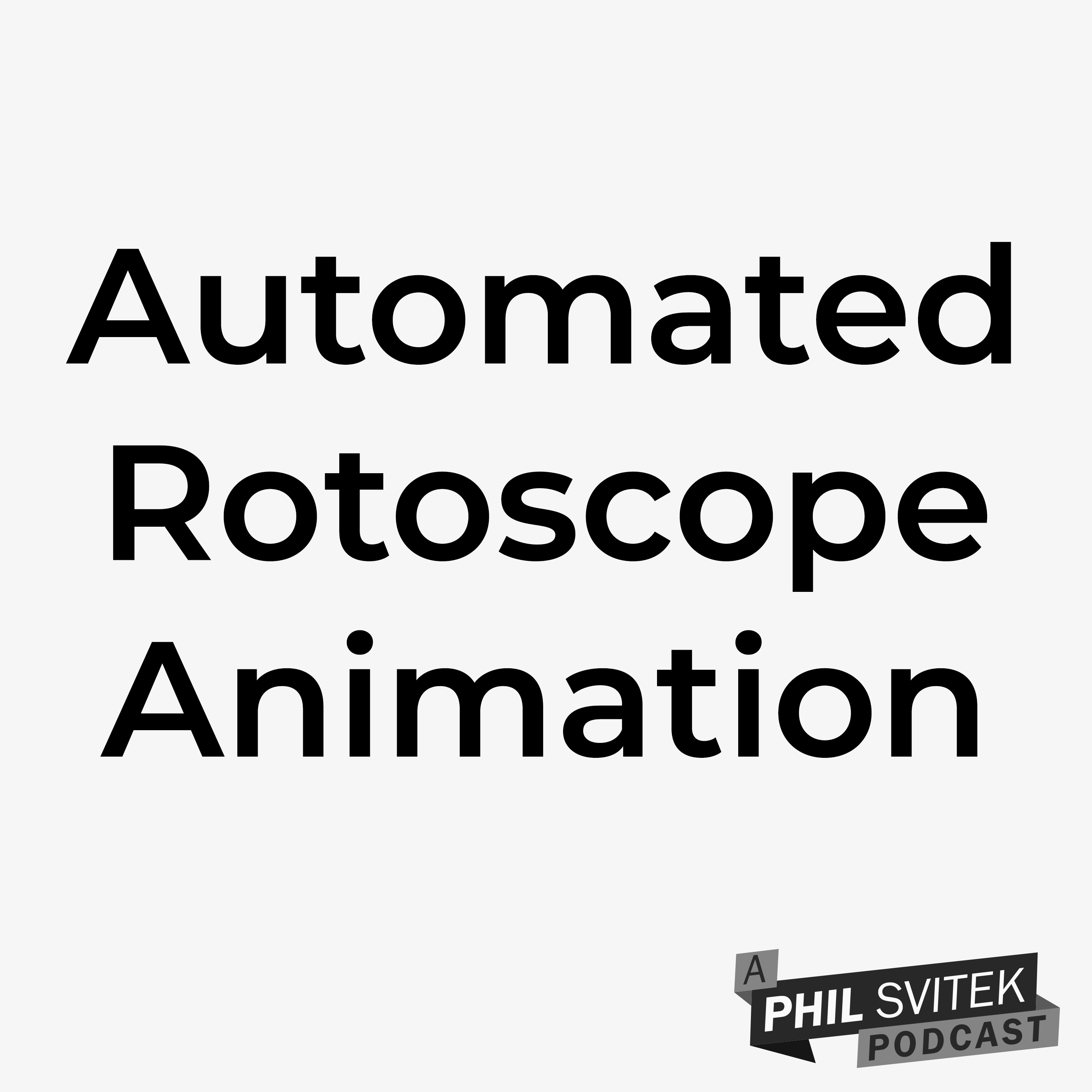 Automated Rotoscope Animation Technique Similar to A Scanner Darkly Using Photoshop & After Effects episode artwork