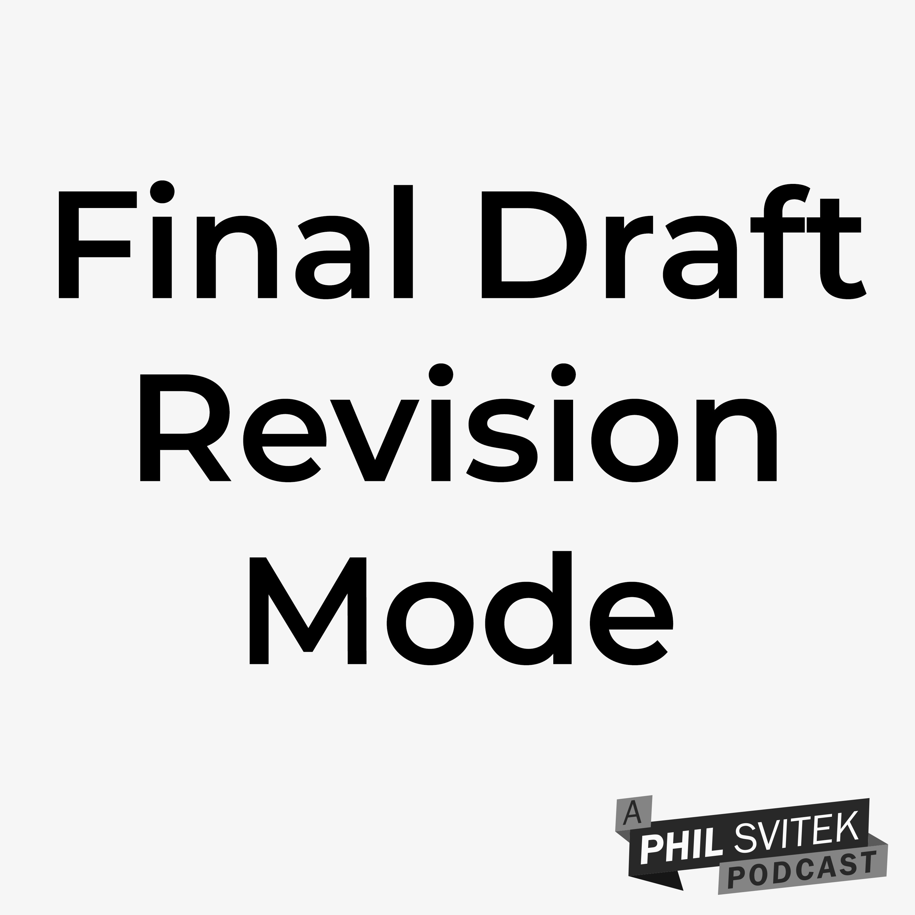 How To Utilize Final Draft's Revision Mode on Shooting Scripts episode artwork