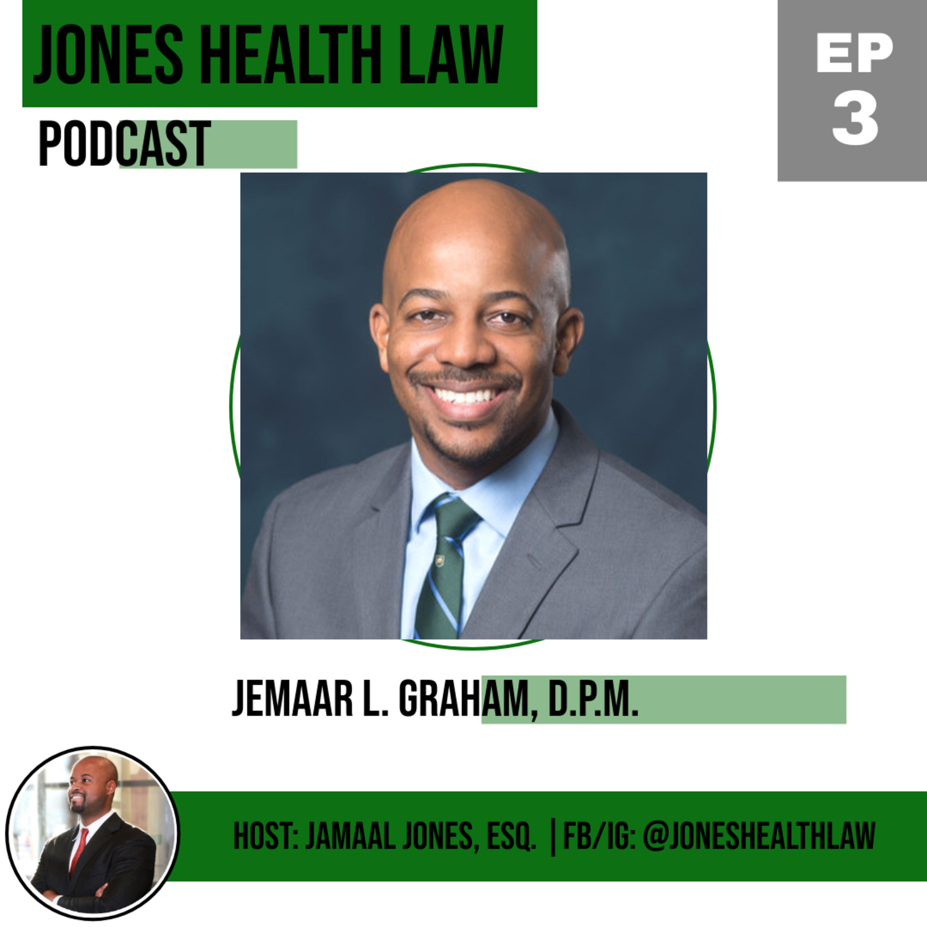 PERSPECTIVES: Kicking it with Podiatrist Dr. Jemaar Graham episode artwork