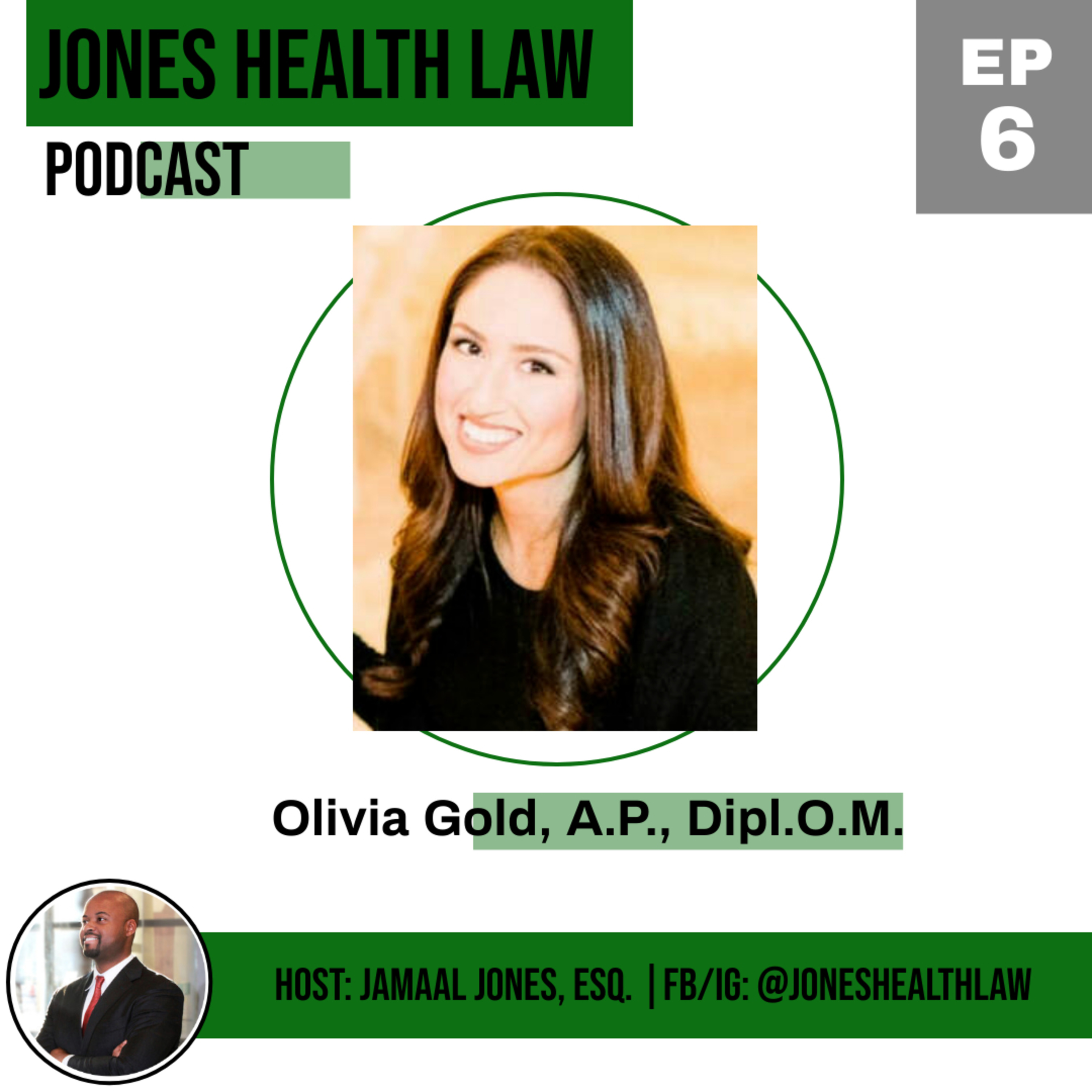 WOMEN IN HEALTHCARE: Healing Conversation with Acupuncturist Olivia Gold episode artwork