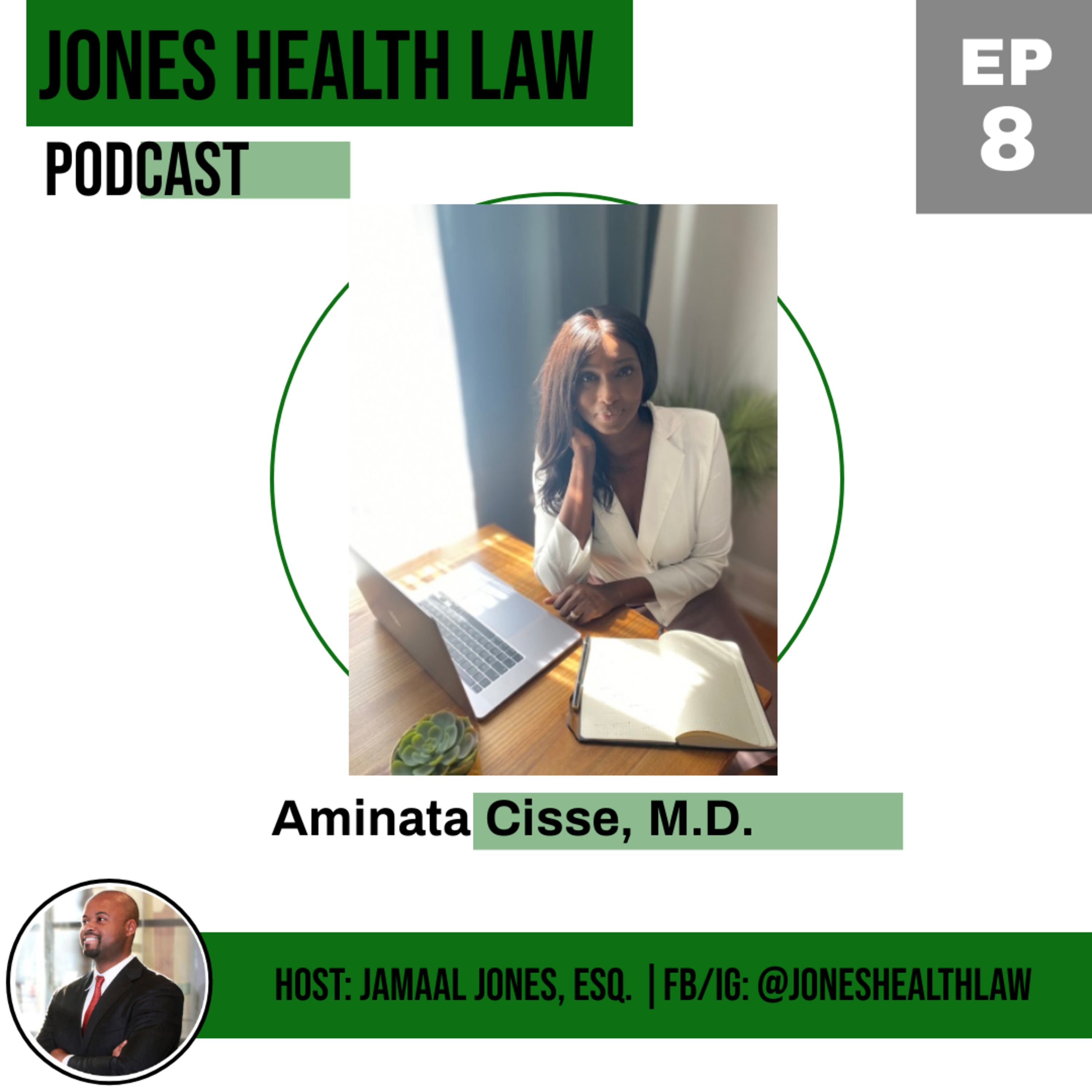 WOMEN IN HEALTHCARE: Mental Health Discussion with Community Psychiatrist Dr. Aminata Cisse episode artwork
