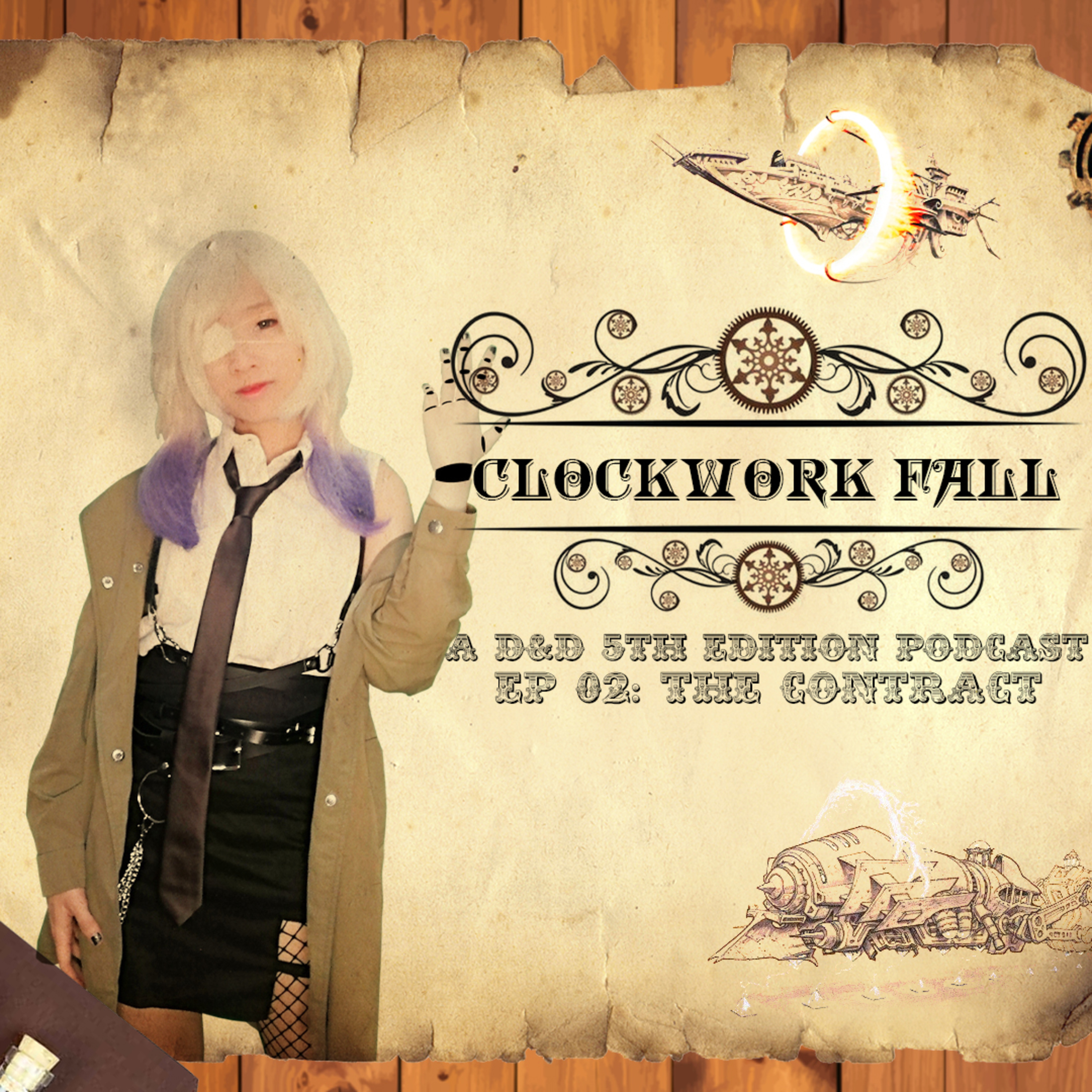 The Contract | Clockwork Fall EP 02 | A Diced Coffee D&D 5e Podcast episode artwork