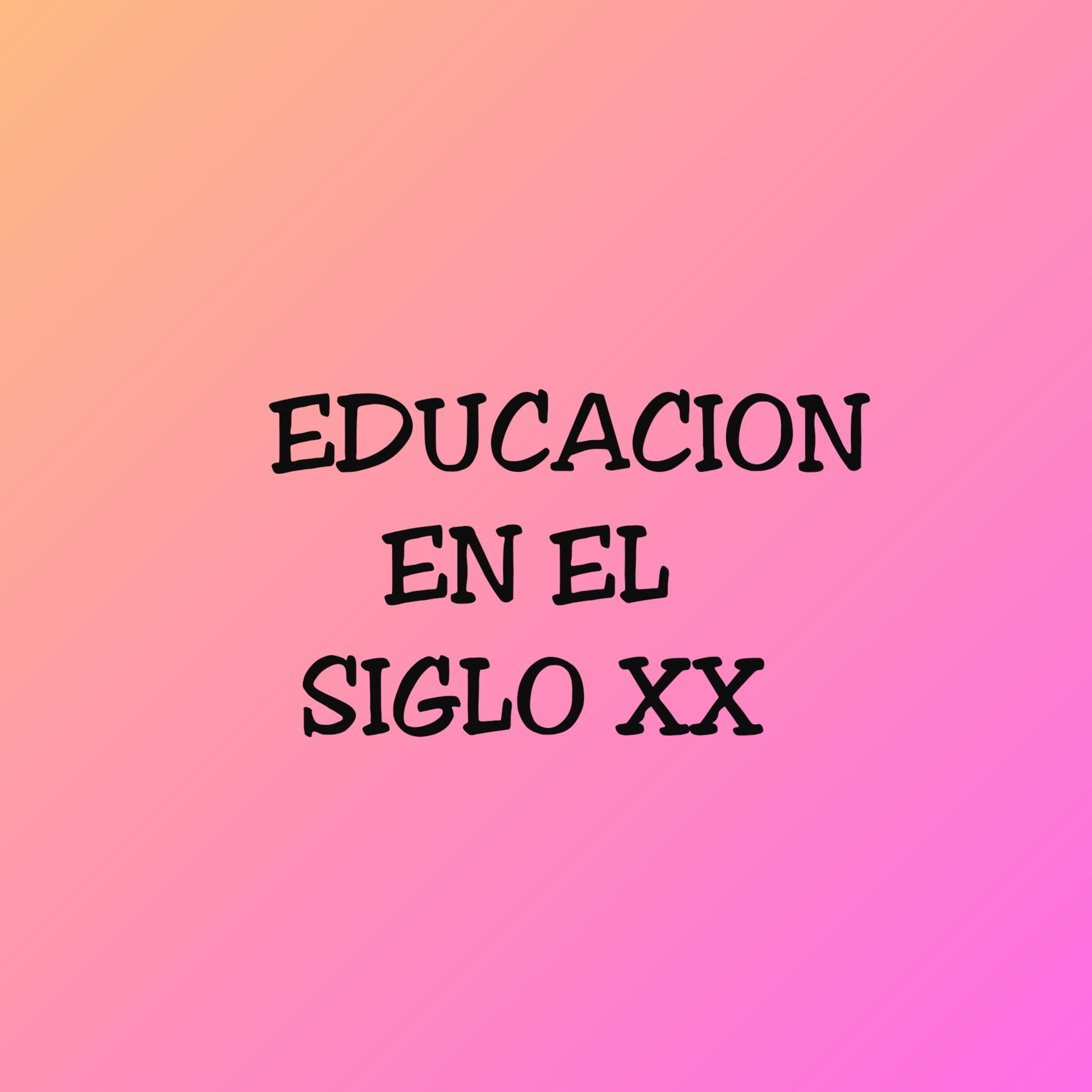 EDUCACION EN \