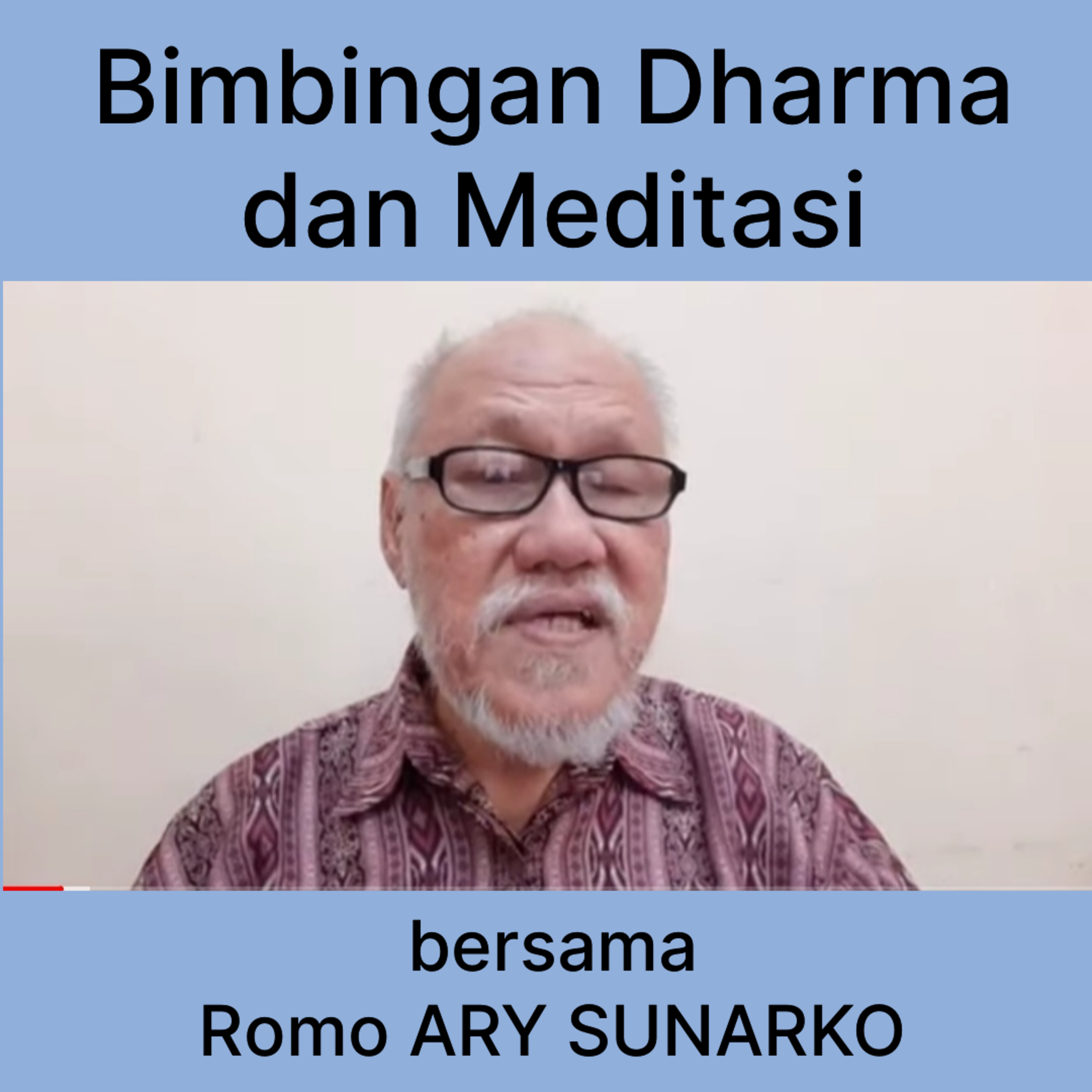 MEDITASI 051 - "Mengapa sulit - bahkan tidak bisa - tenang?" episode artwork