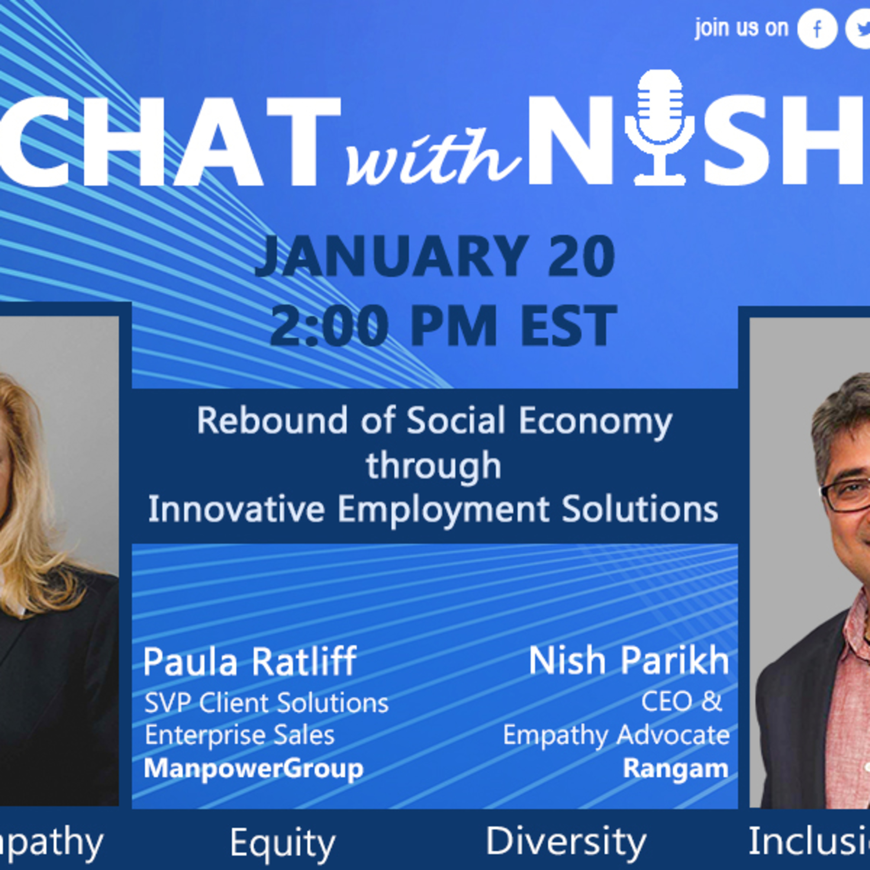 Chat with Nish - #Empathy, #Diversity #Inclusion and #autism employment