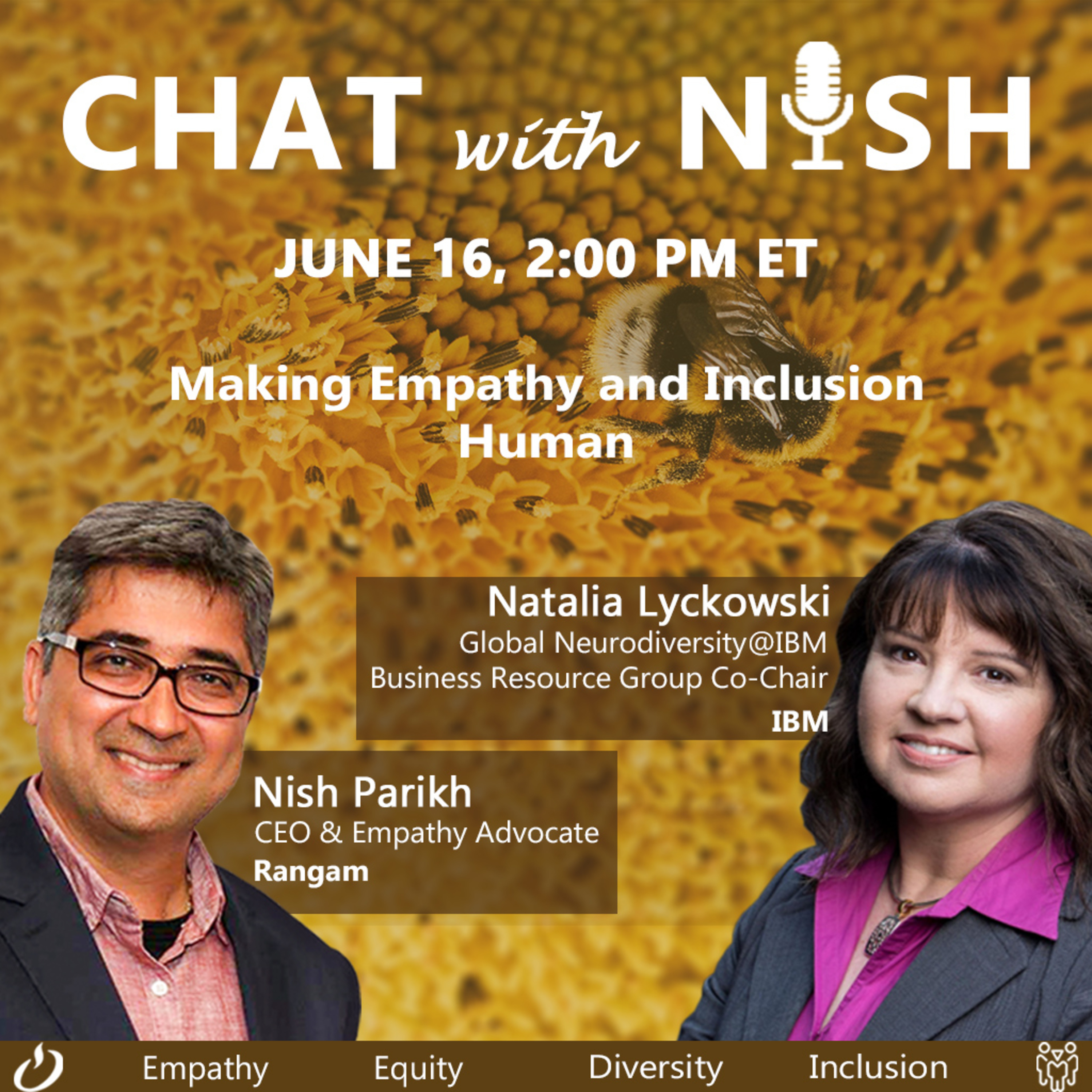 Chat with Nish - #Empathy, #Diversity #Inclusion and #autism employment