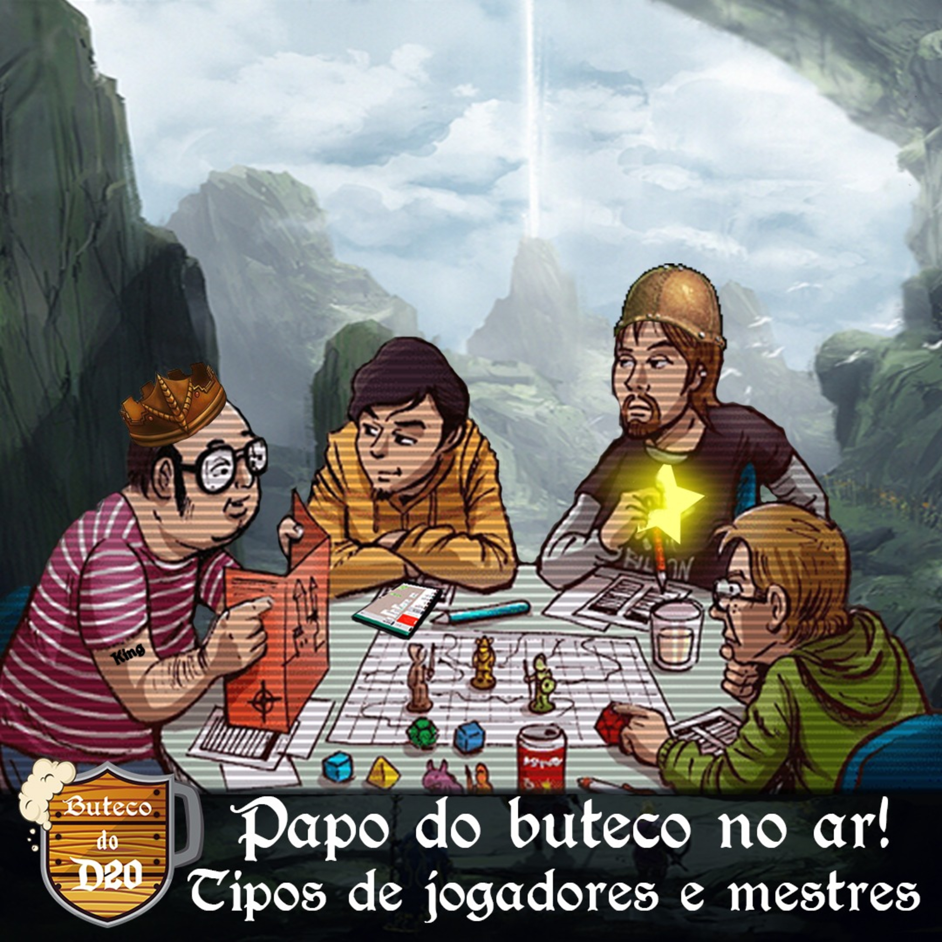 Papo do Buteco Ep 34 - Tipos de jogadores e mestres episode artwork