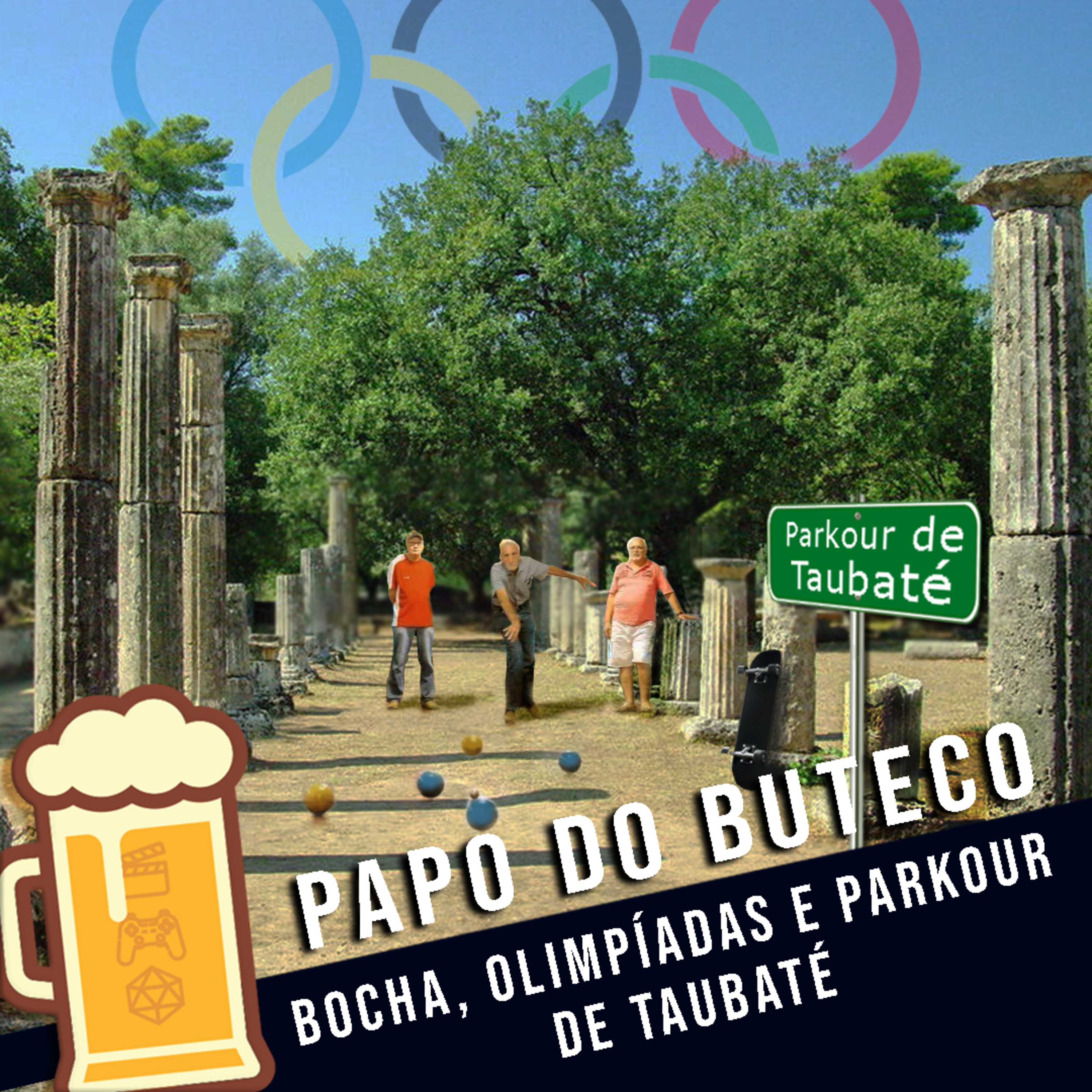 Papo do Buteco EP 133 - Bocha, Olimpíadas e Parkour de Taubaté episode artwork