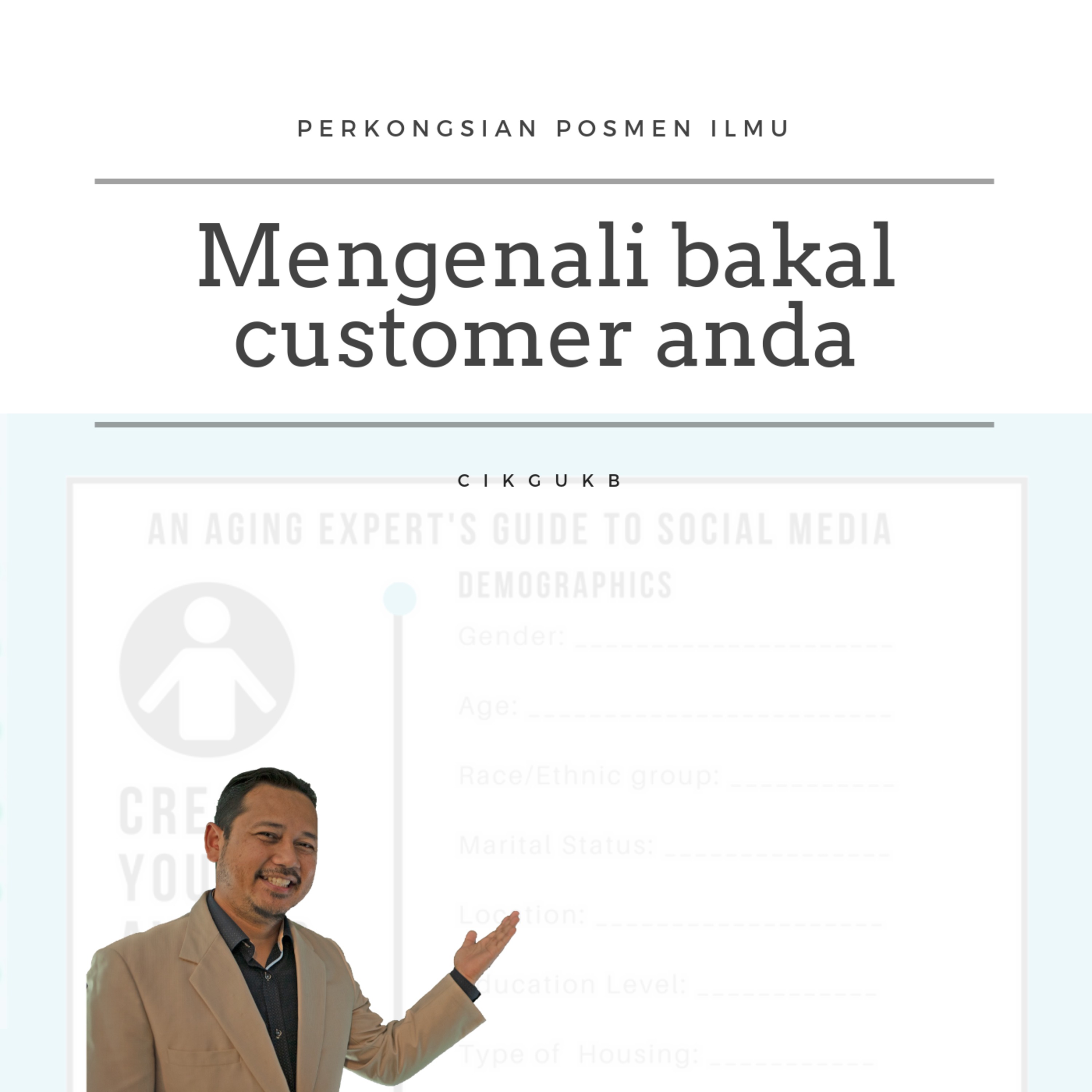 Episod 2 Mengenali bakal customer anda episode artwork