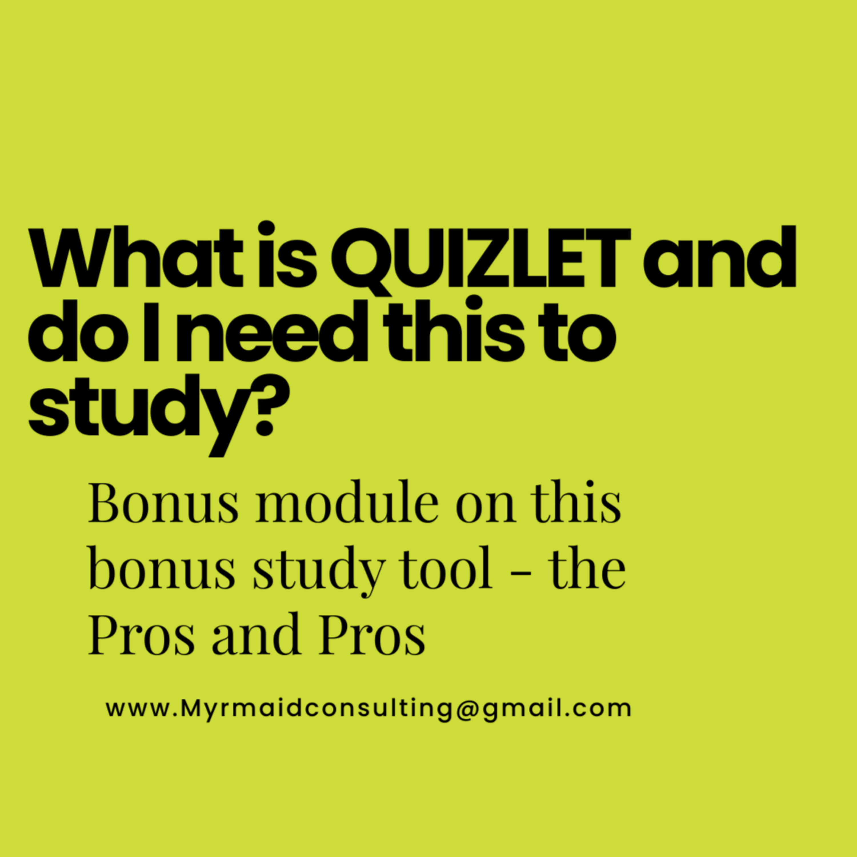 What is QUIZLET? 
