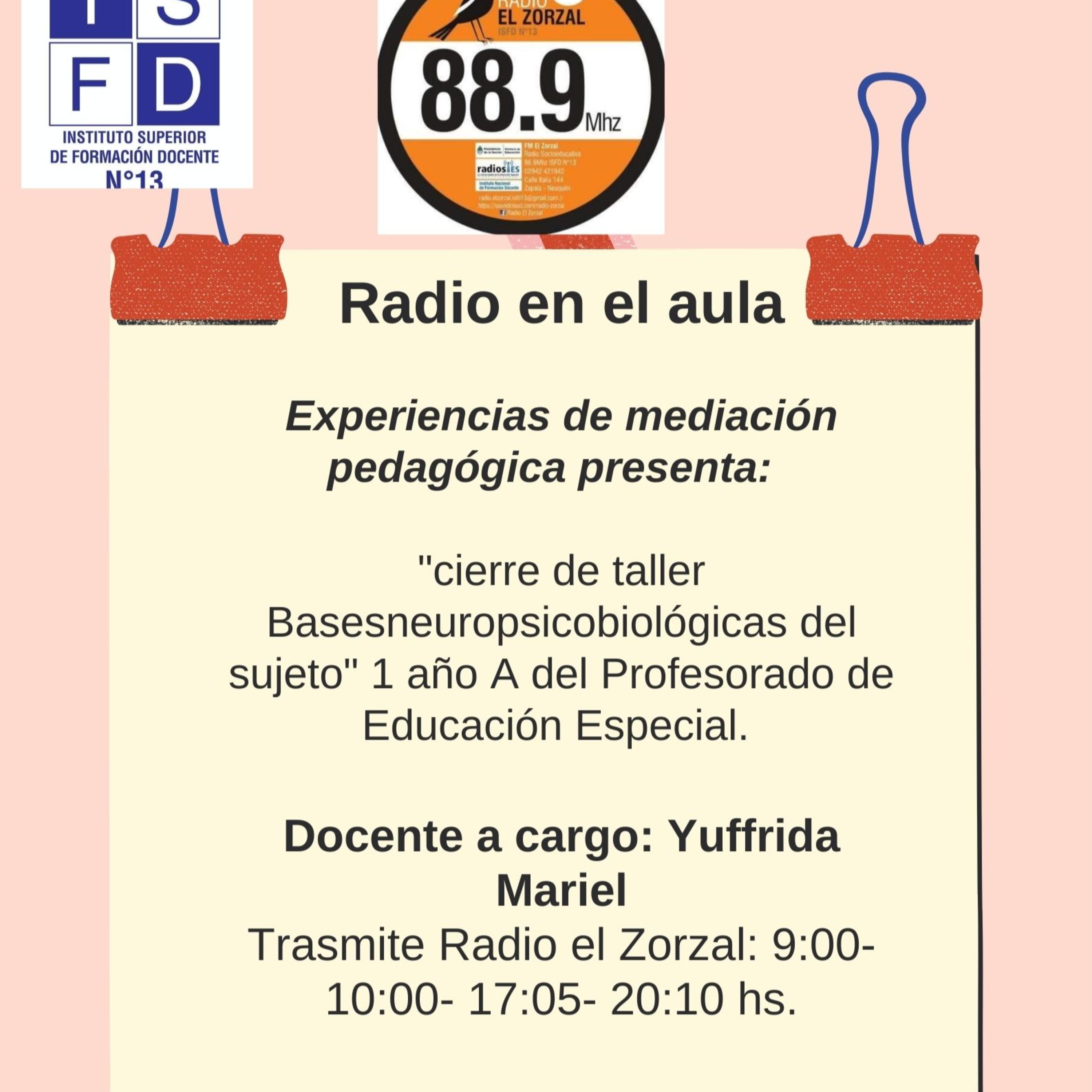 El Zorzal Radio Socioeducativa de Zapala