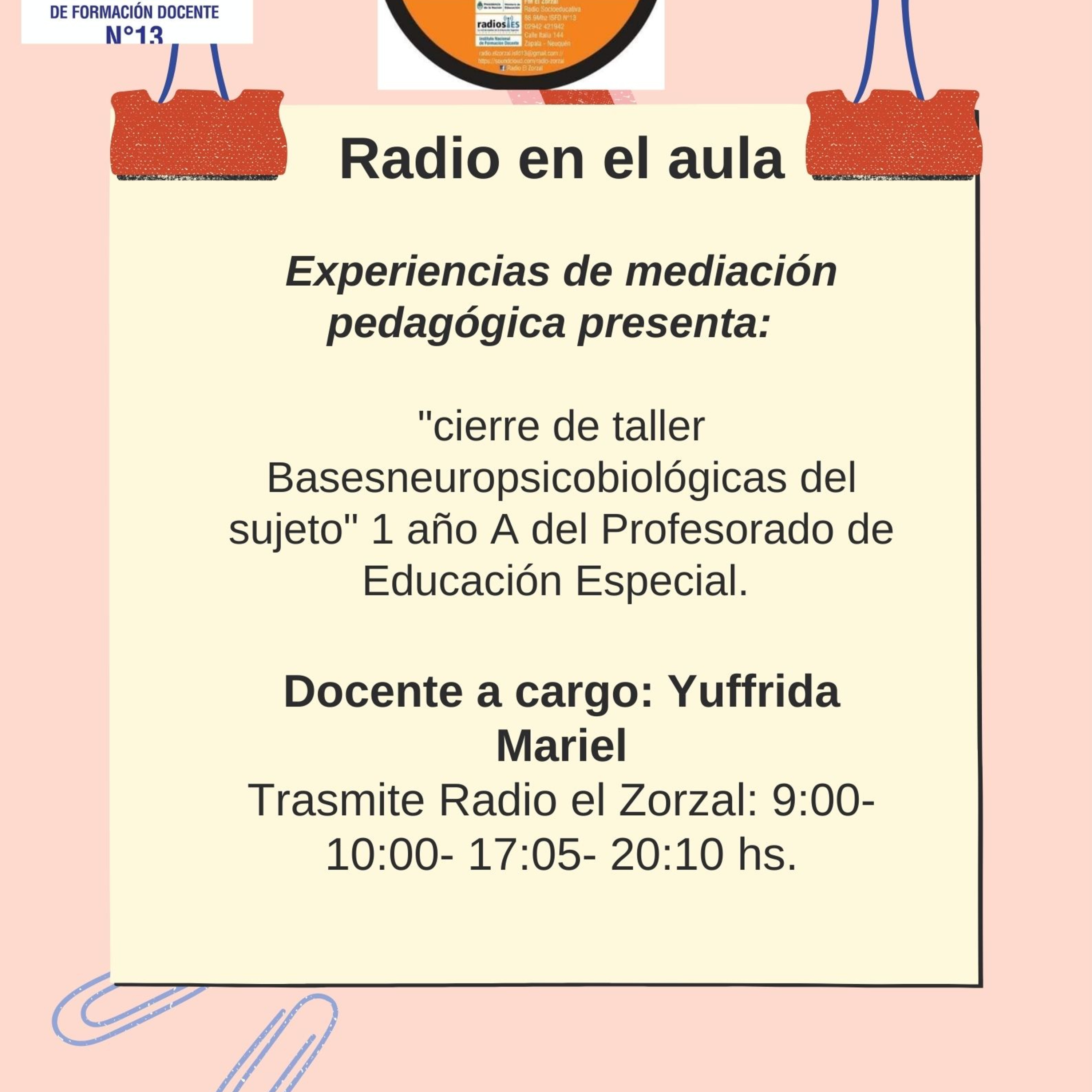 El Zorzal Radio Socioeducativa de Zapala