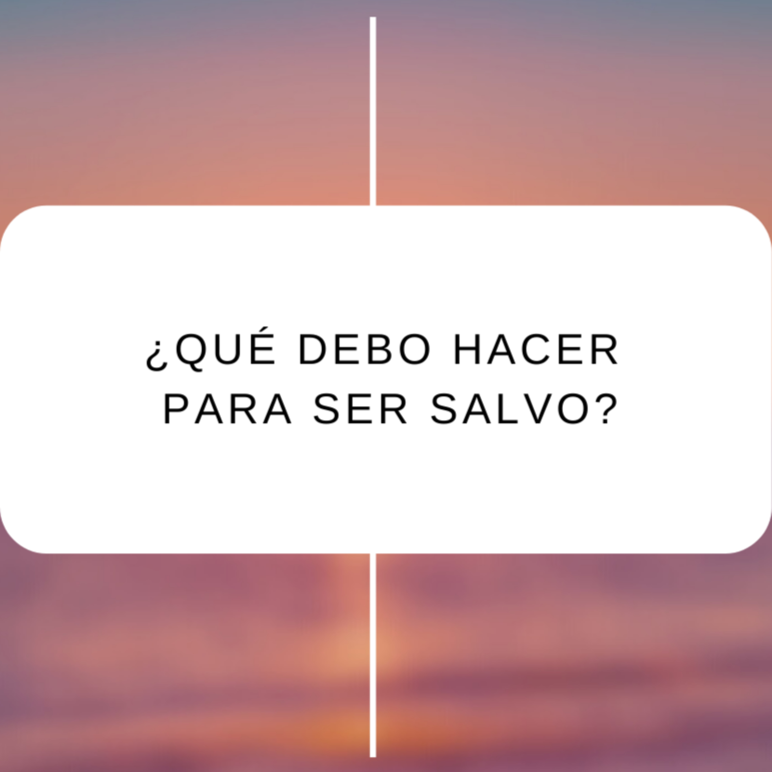 ¿Qué debes hacer para ser salvo? | Esperanza para un nuevo comienzo | Viviendo la Esperanza episode artwork