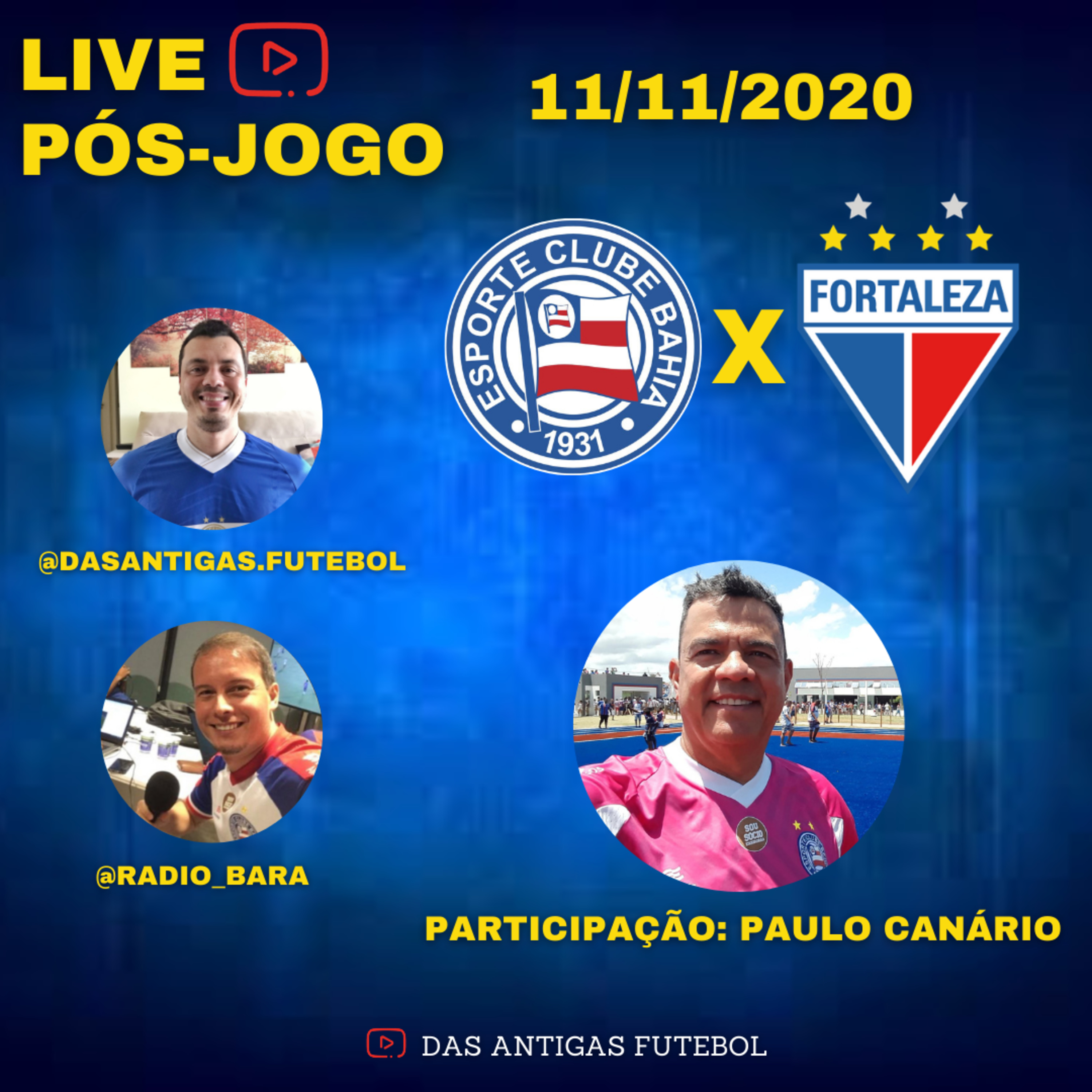 PÓS-JOGO BAHIA 2X1 FORTALEZA BRASILEIRAO 2020 #1