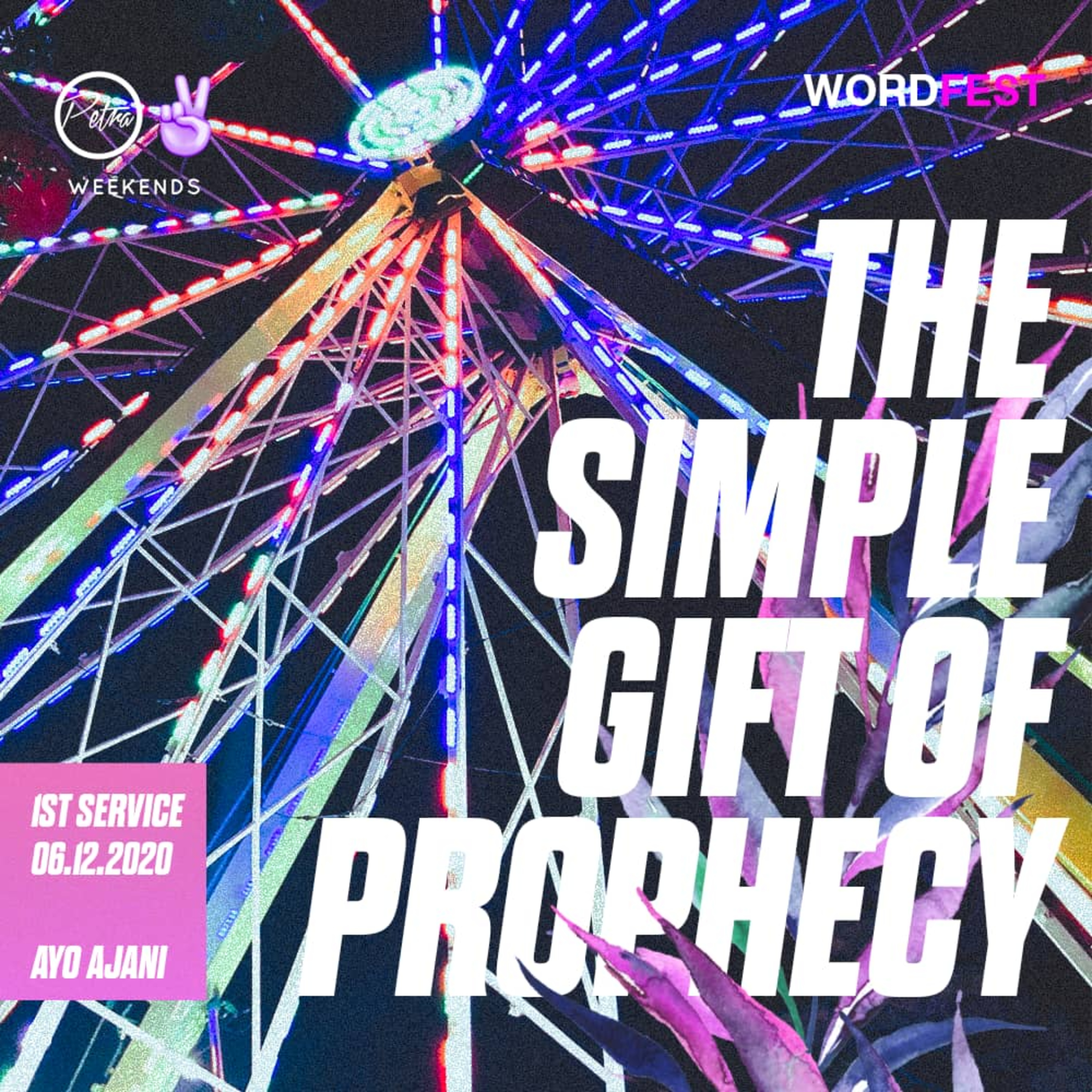 Word Fest IIb - The Simple Gift of prophecy episode artwork