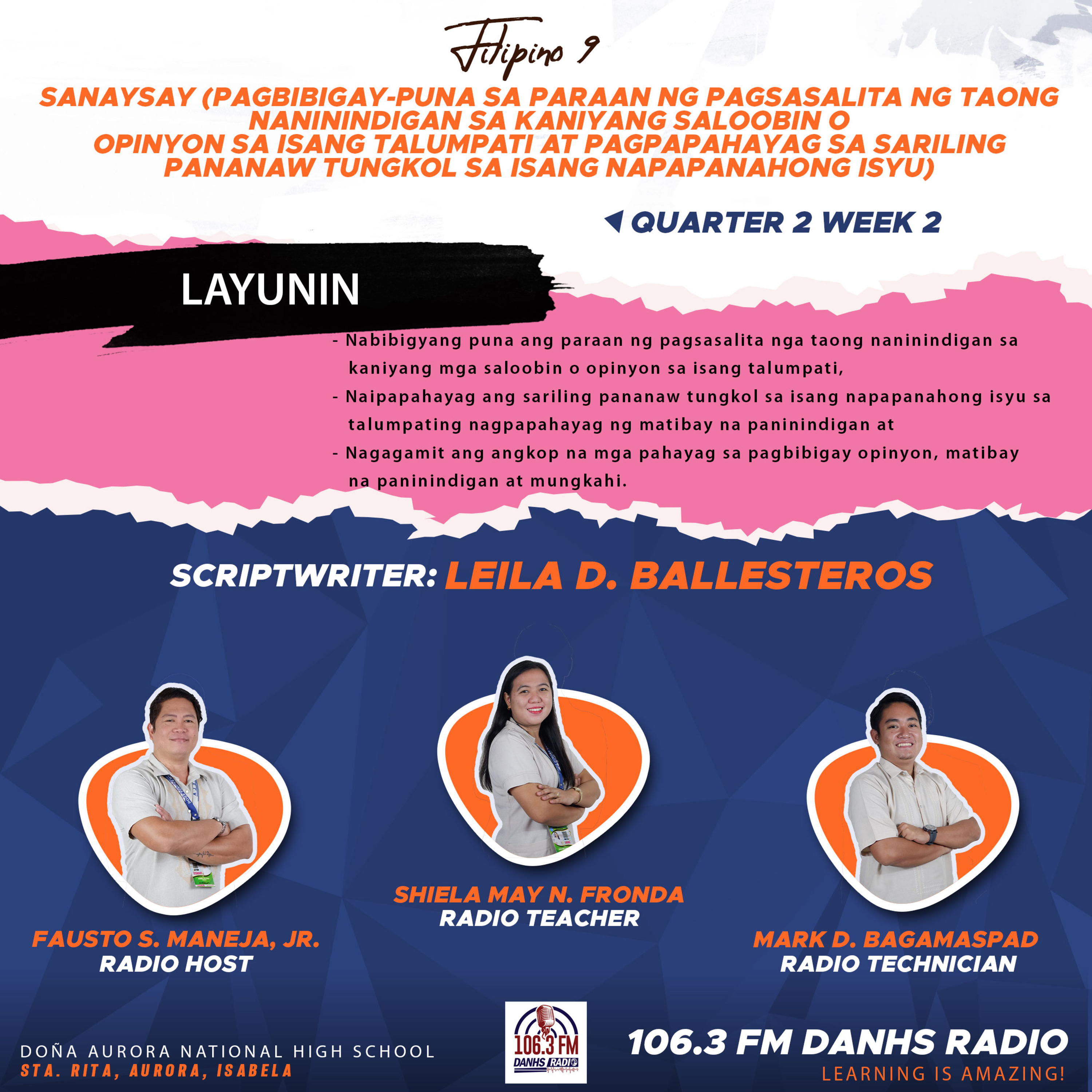 Radio Lessons in Filipino