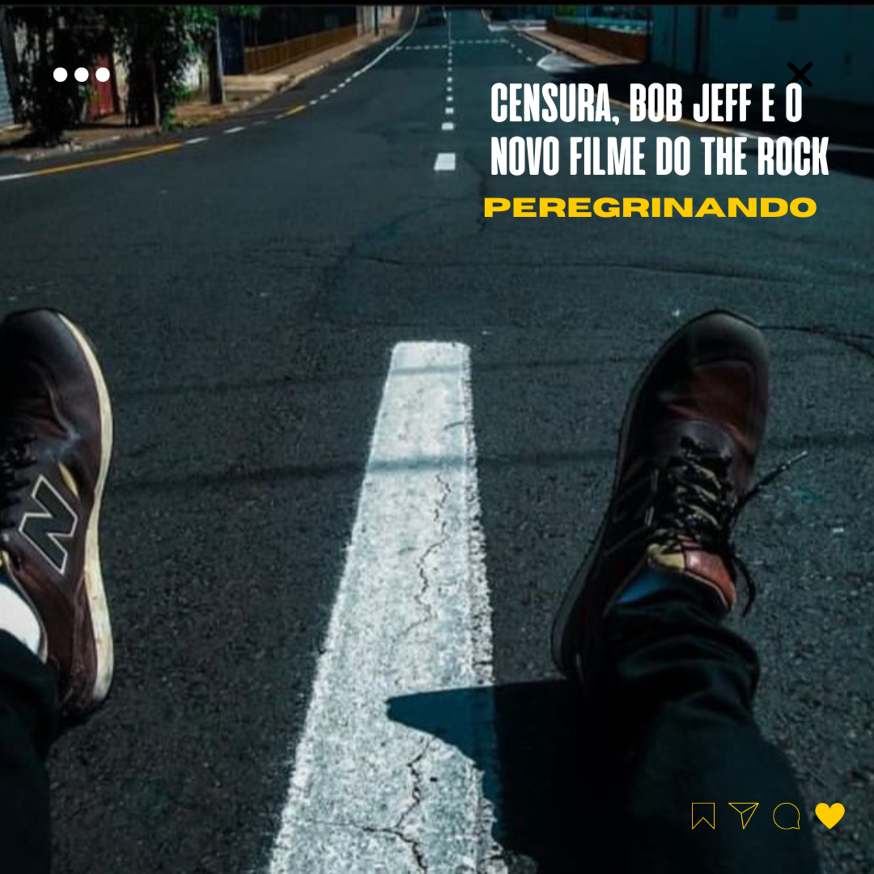 #73 - PEREGRINANDO: Censura, Bob Jeff e o novo filme do The Rock  episode artwork