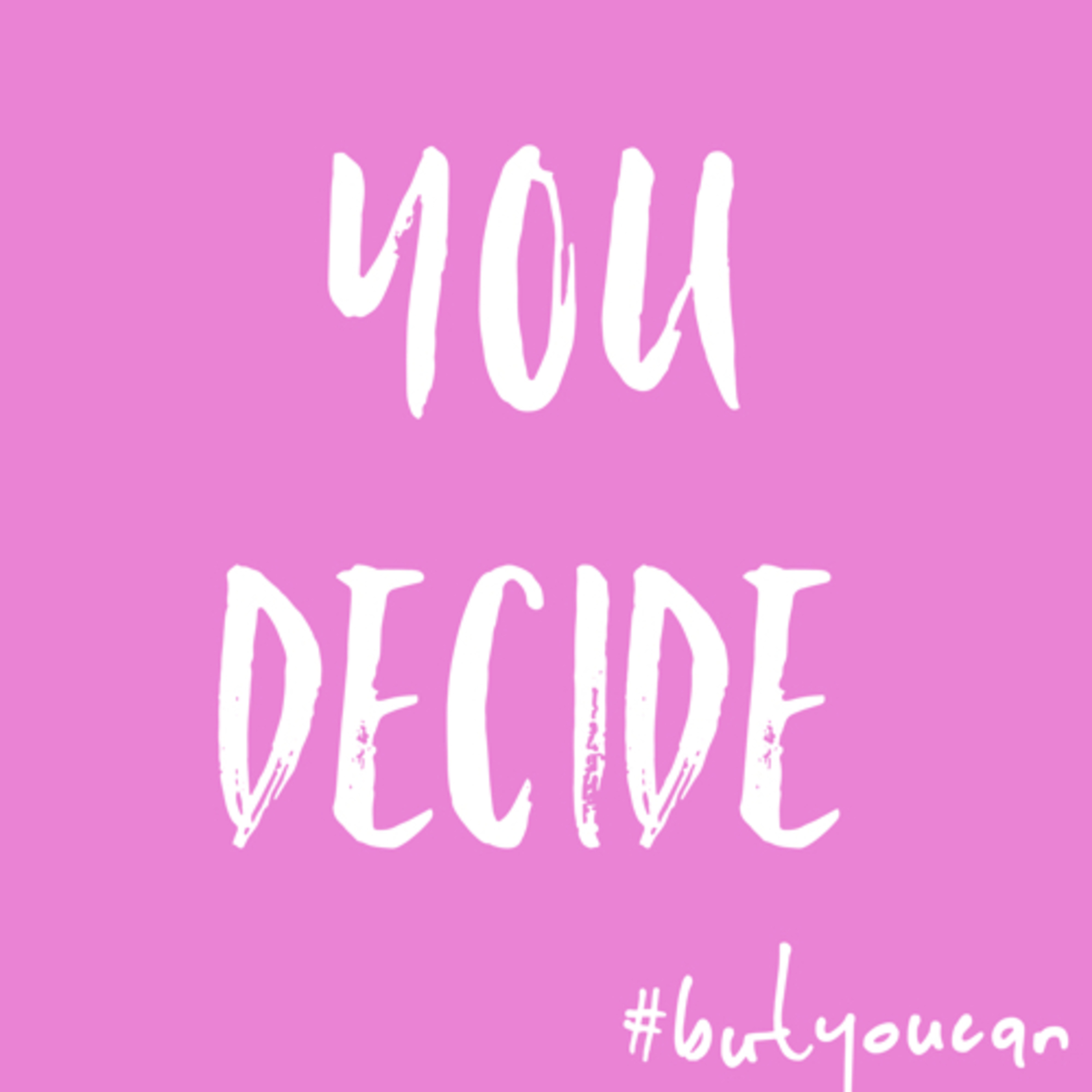 You decide episode artwork