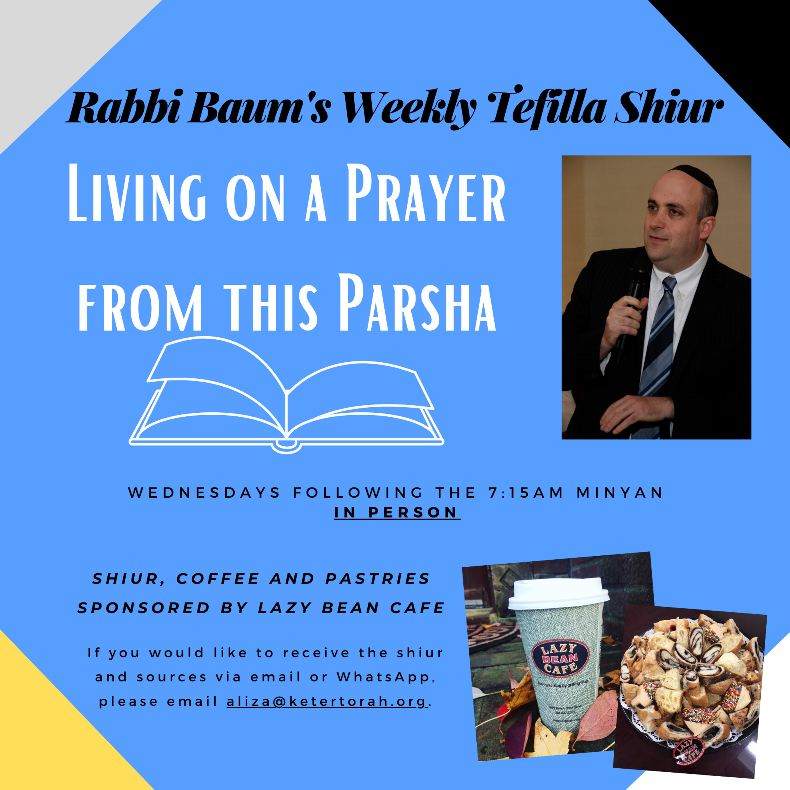 Tehillim 119 - Finding our name and mission in Prayer with Rabbi Shalom Baum