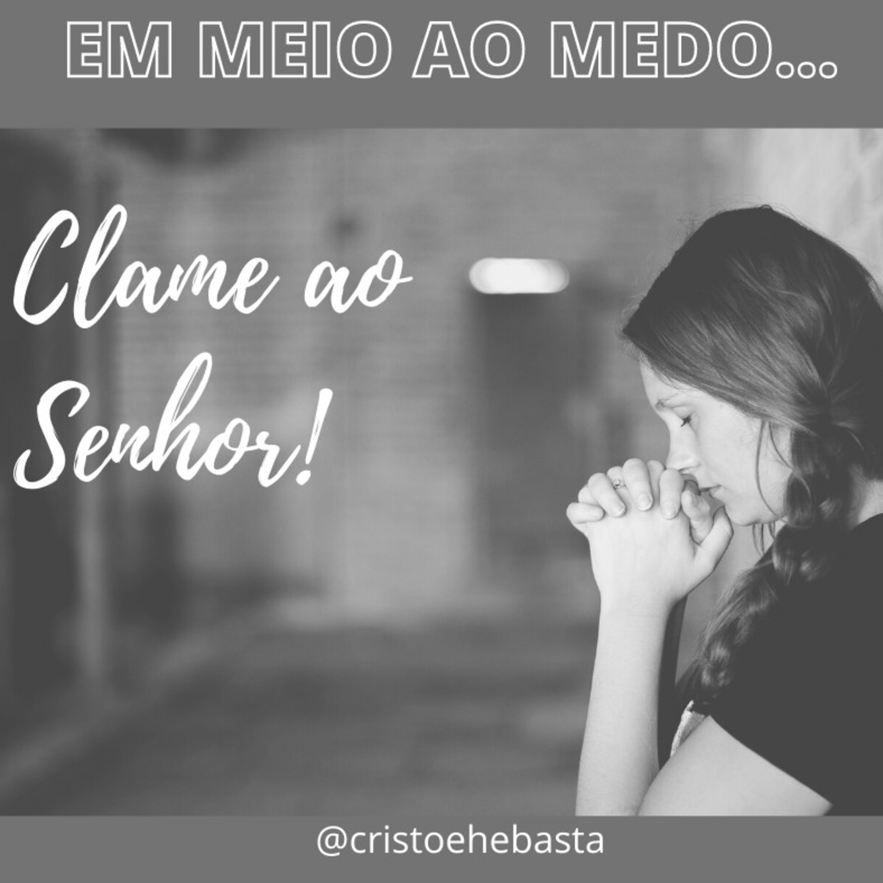 CRISTO É, E BASTA!
