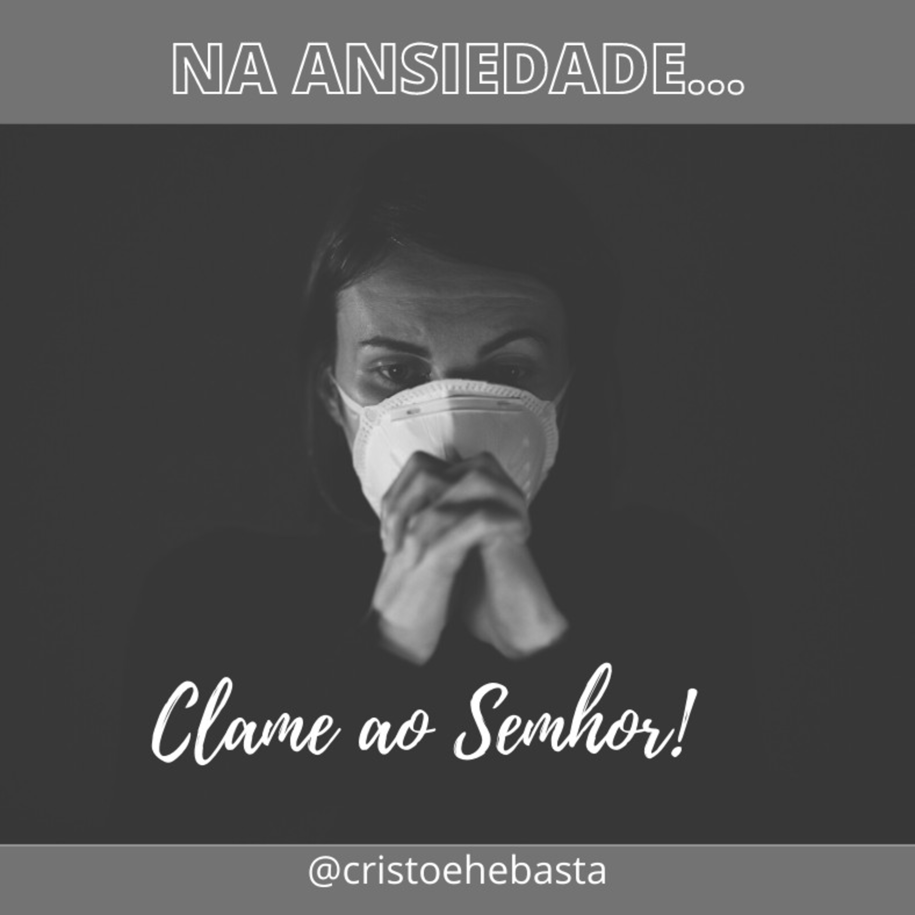 CRISTO É, E BASTA!