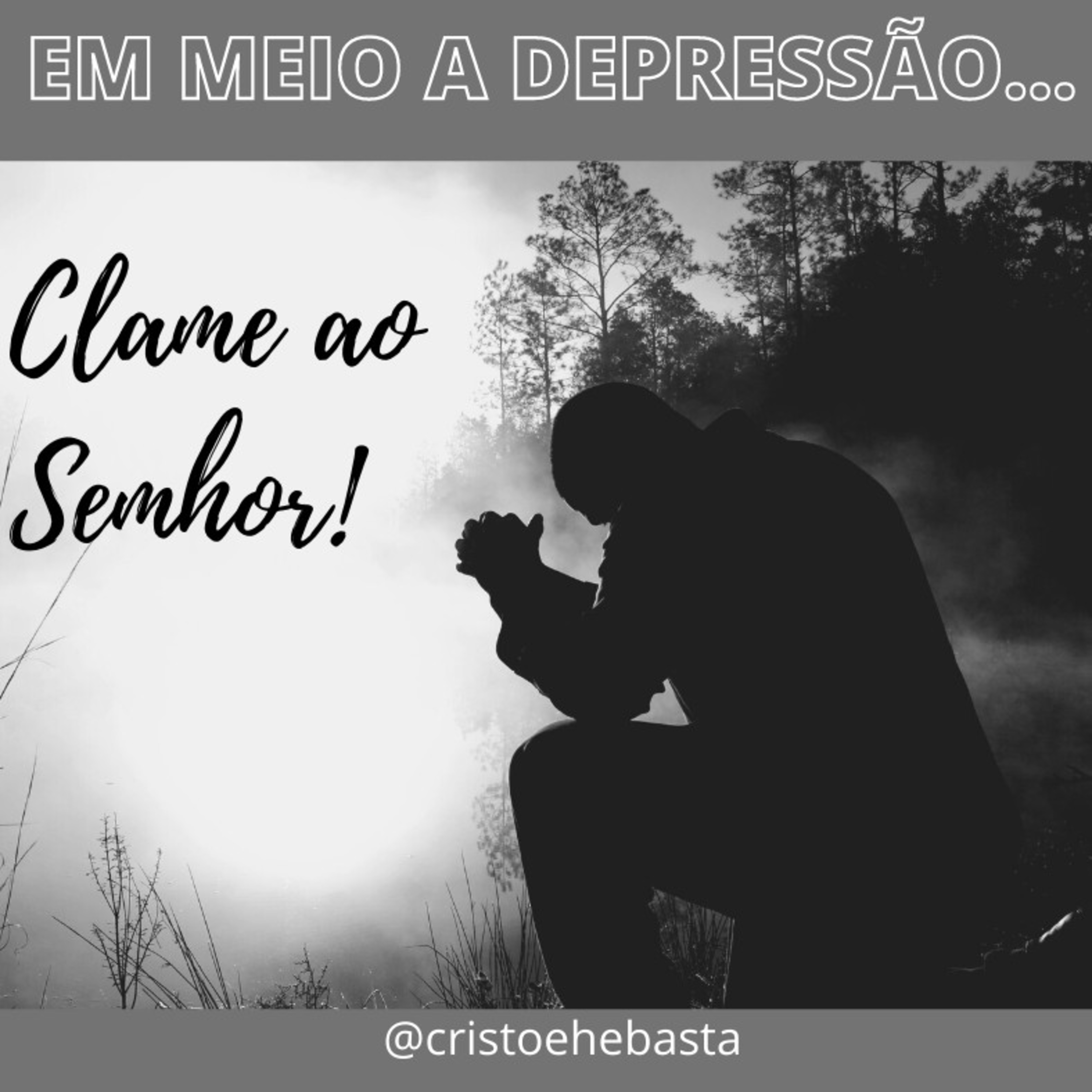 CRISTO É, E BASTA!