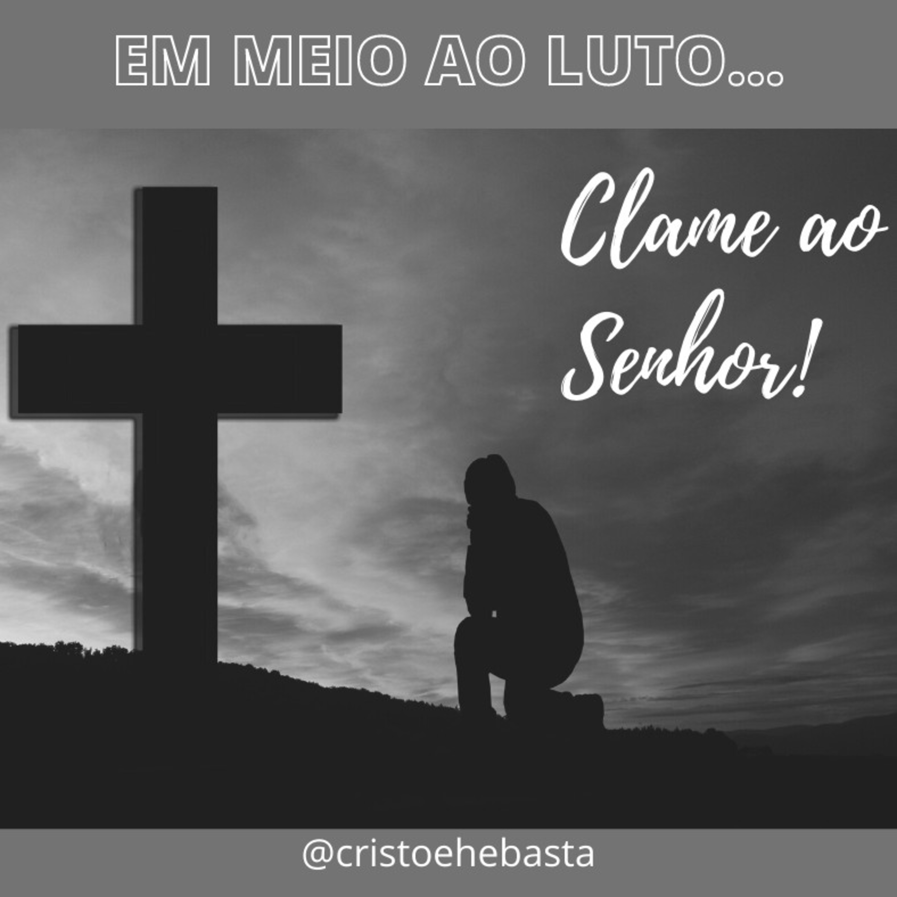 CRISTO É, E BASTA!