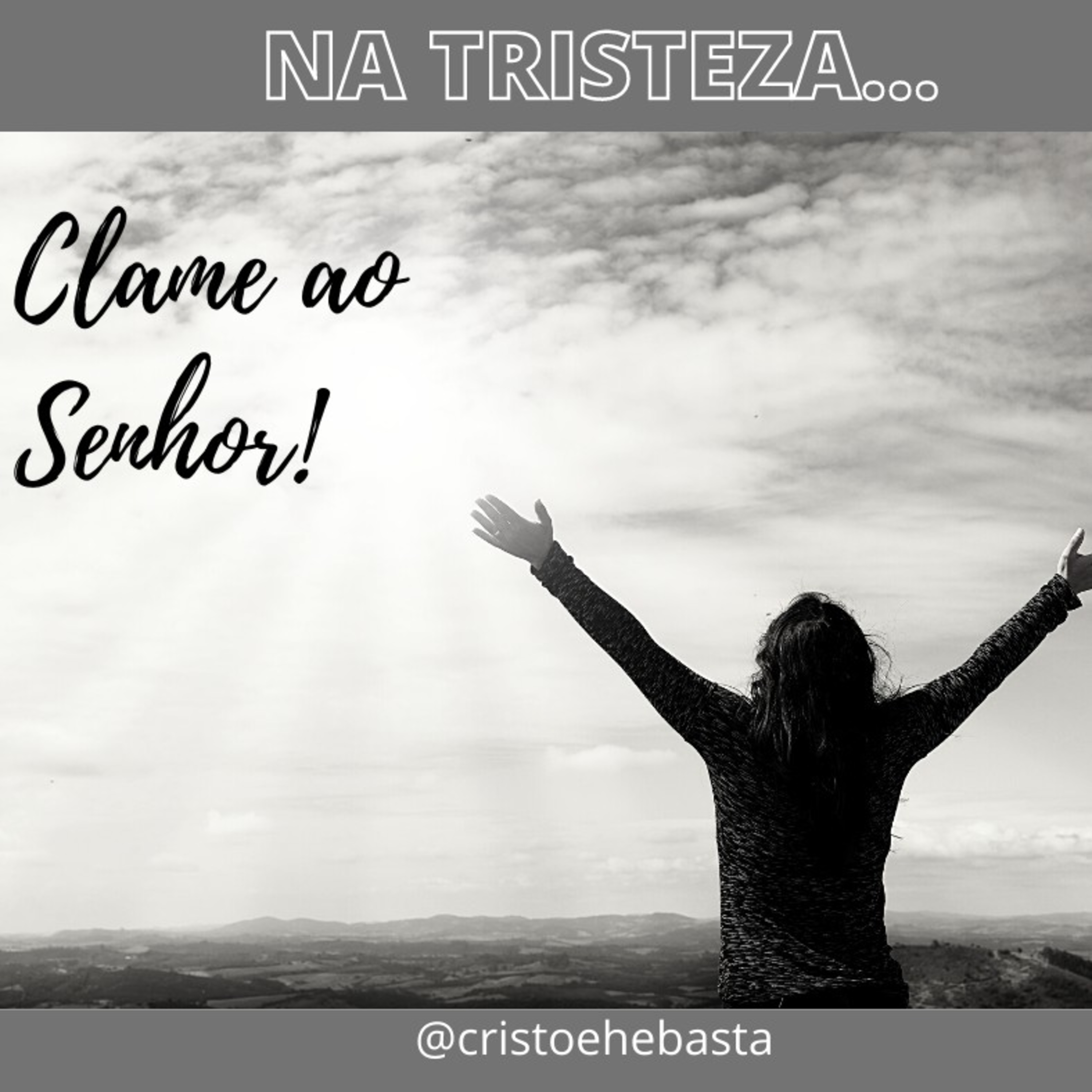 CRISTO É, E BASTA!