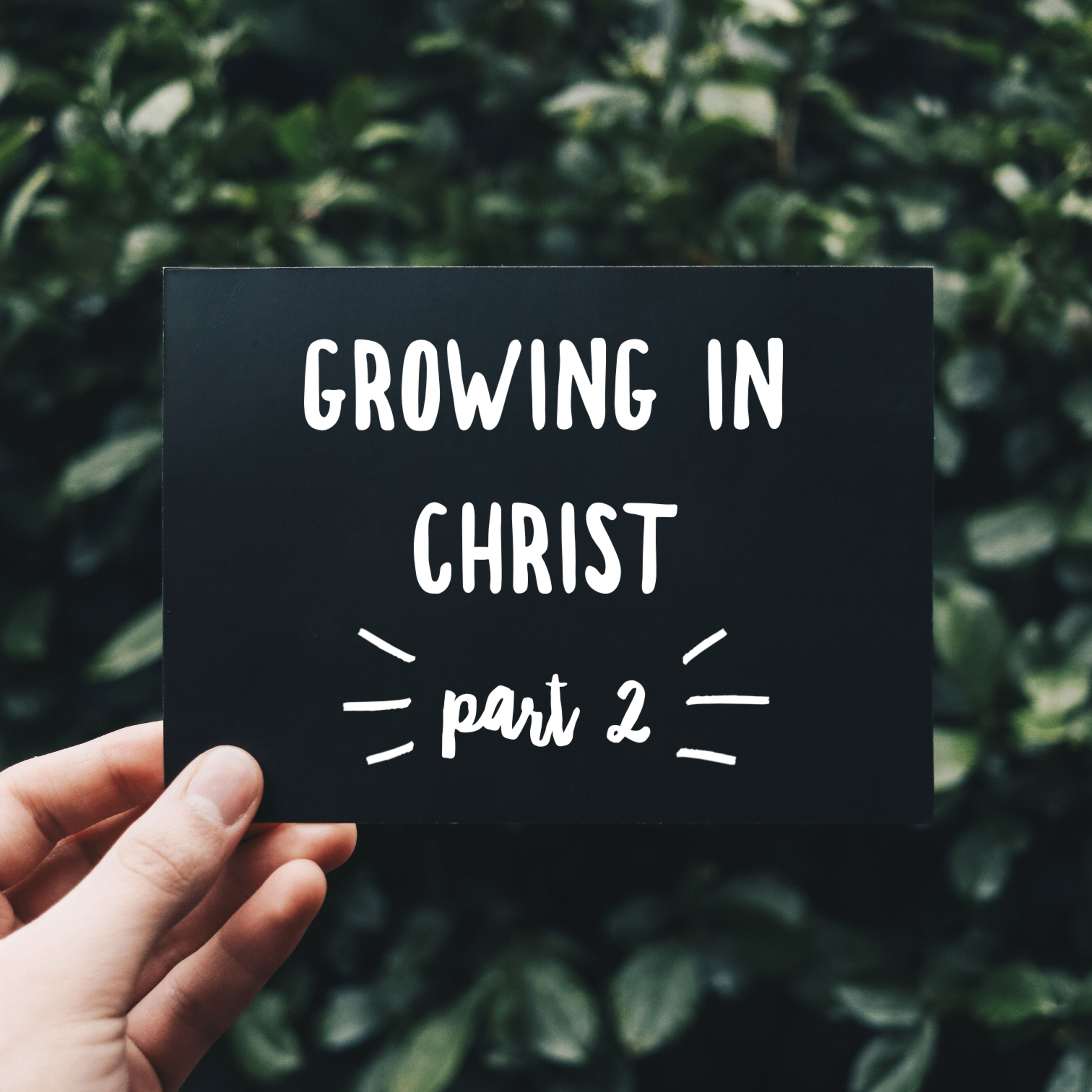 Growing in Christ, Part 2 episode artwork