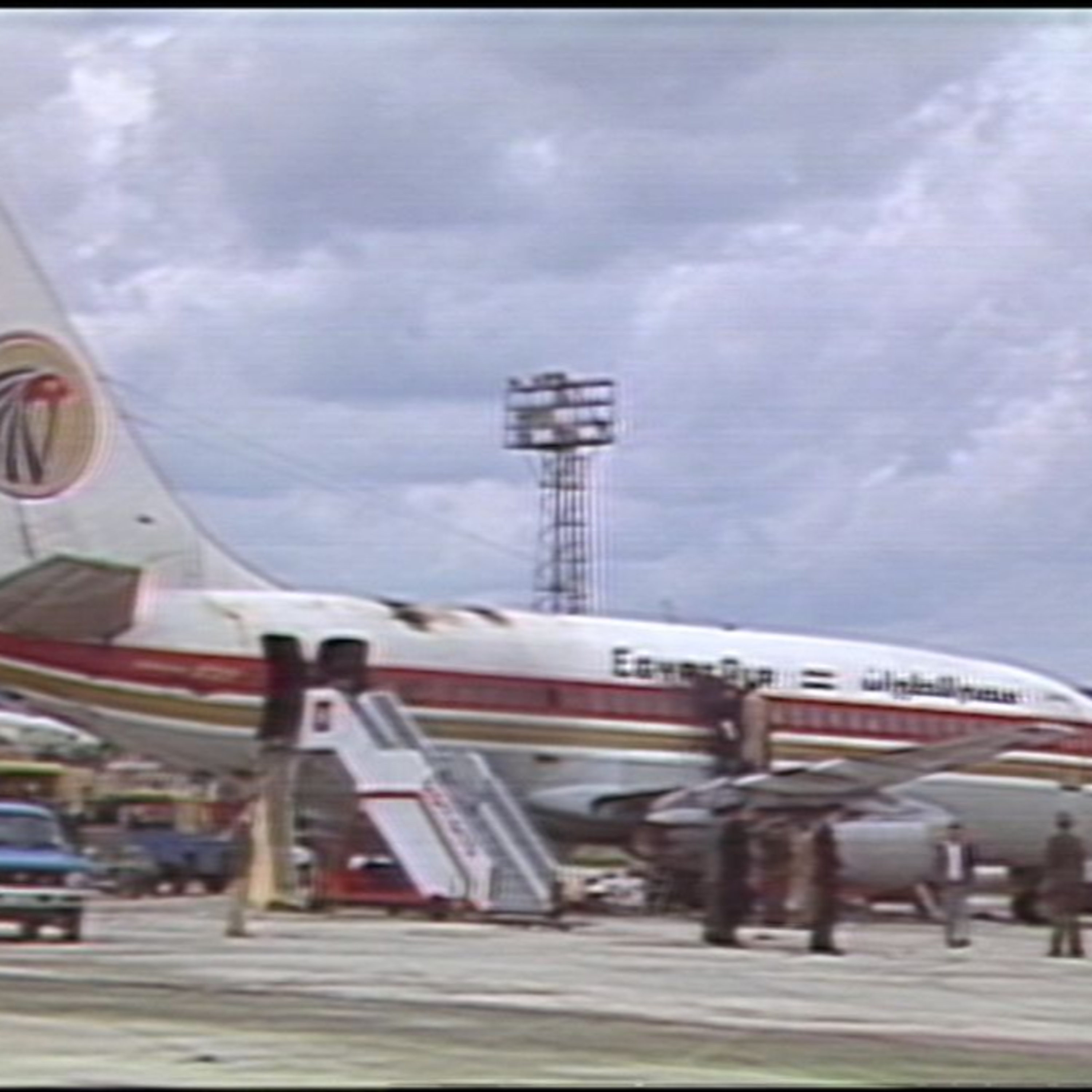 تسجيل صوتي للطائرة المصرية المخطوفة في مالطا 1985