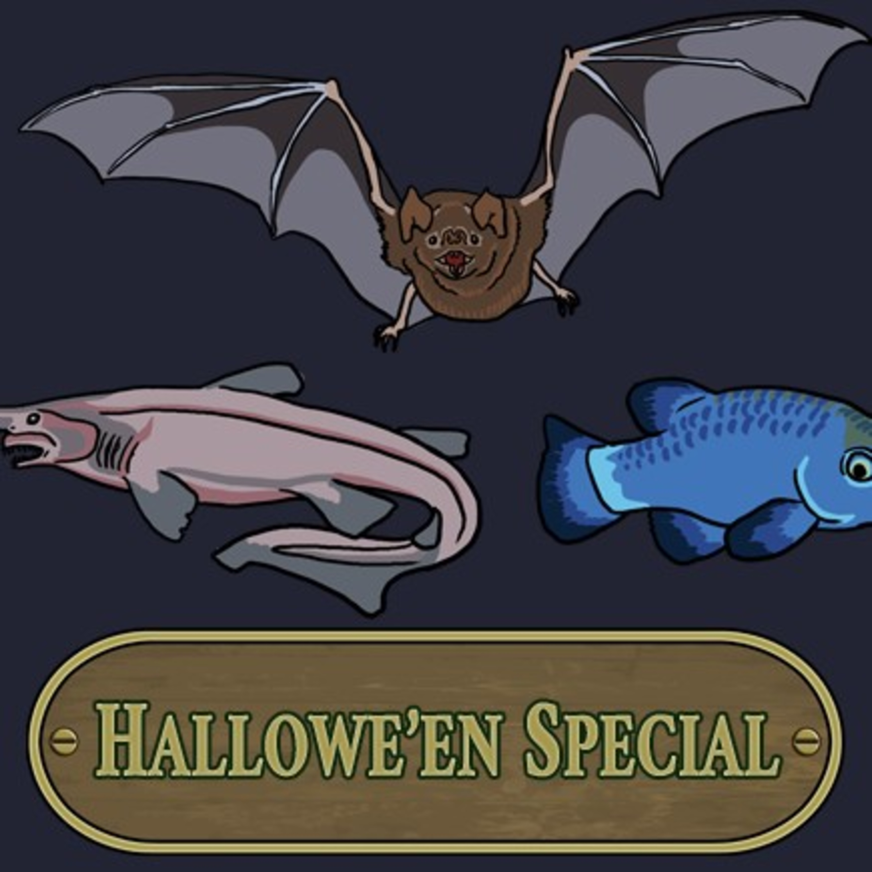 A spooky species special  episode artwork