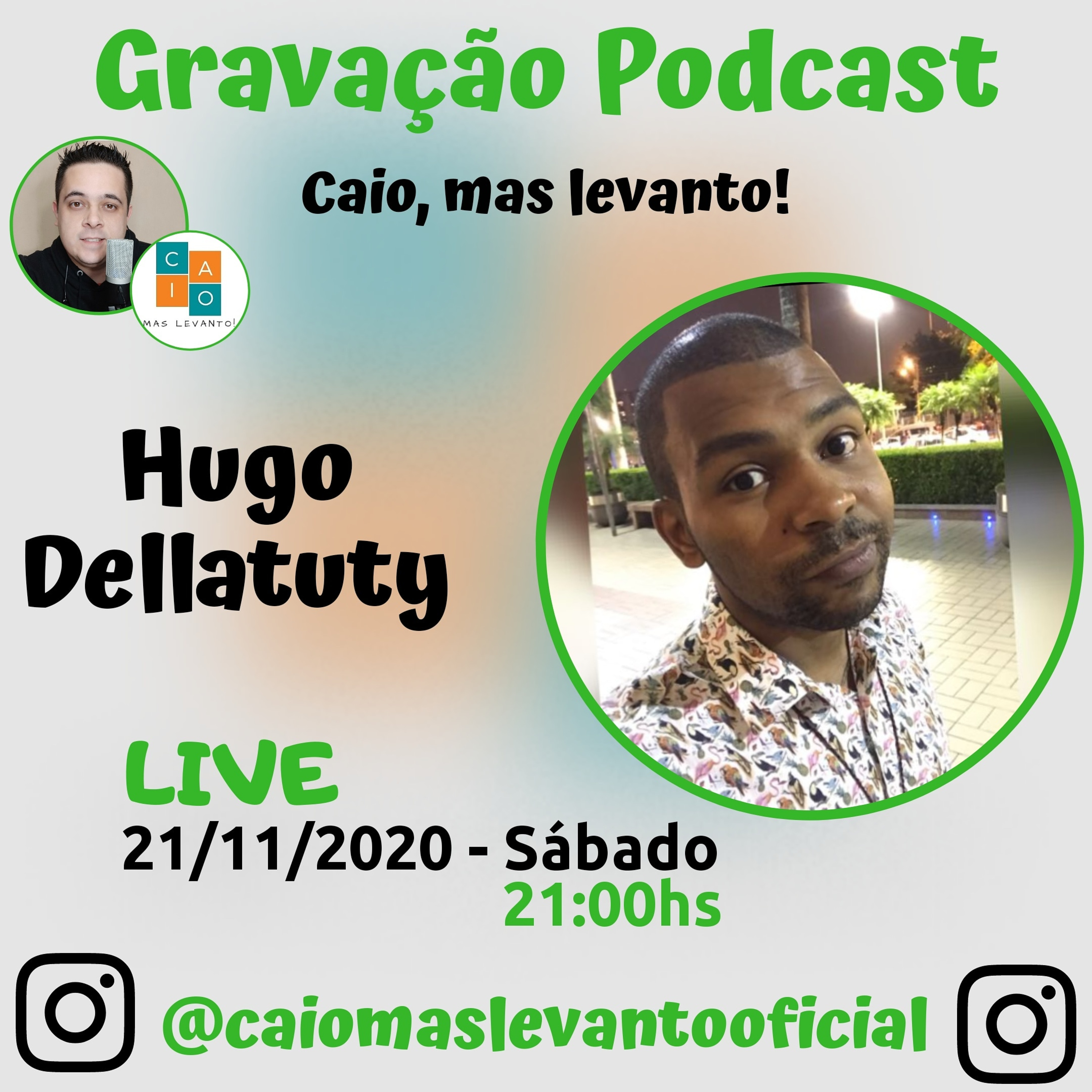 EP 03 - CARNAVAL / PANDEMIA / PRECONCEITO - POSITIVIDADE - Com Hugo 