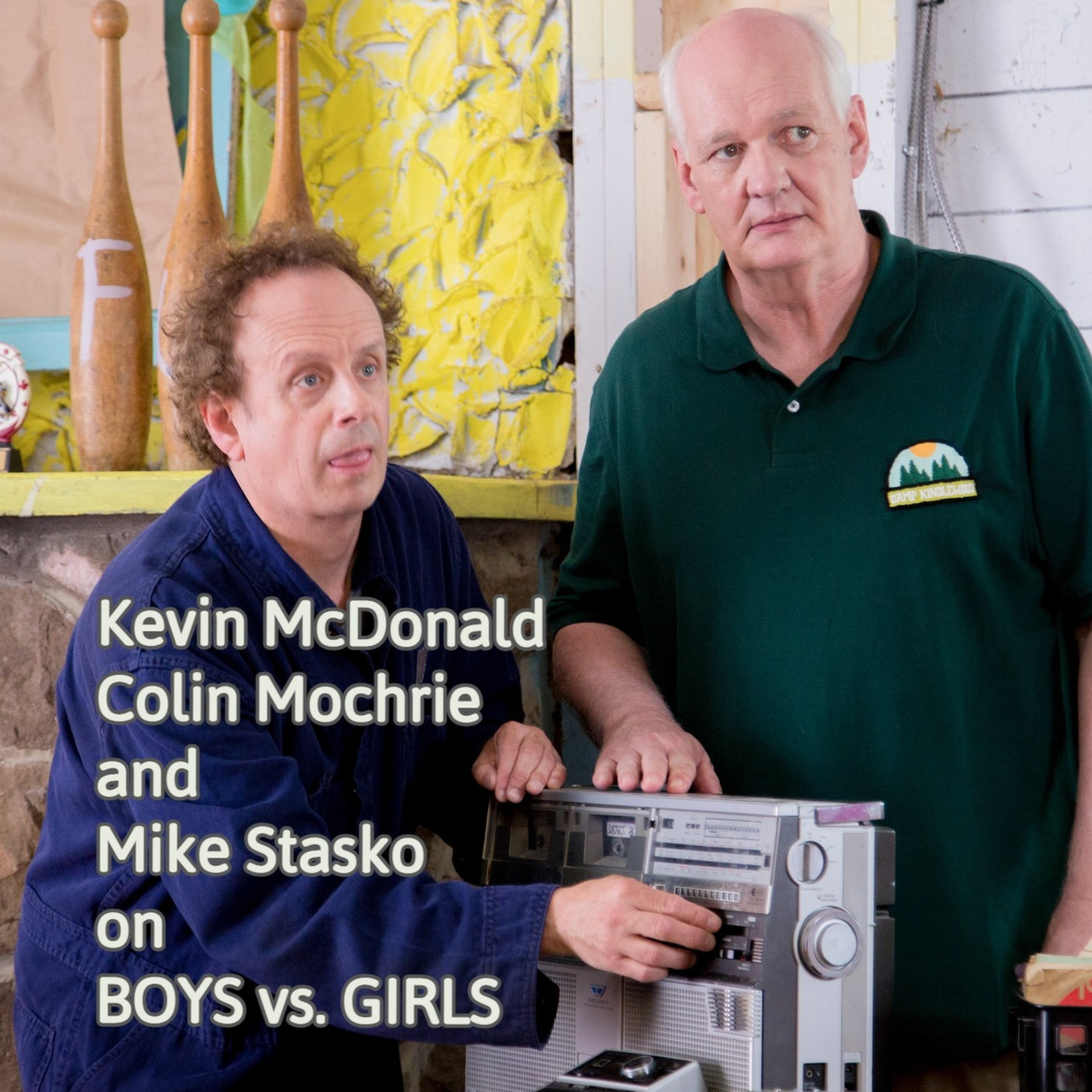 Kevin McDonald, Colin Mochrie, and Mike Stasko on BOYS VS. GIRLS