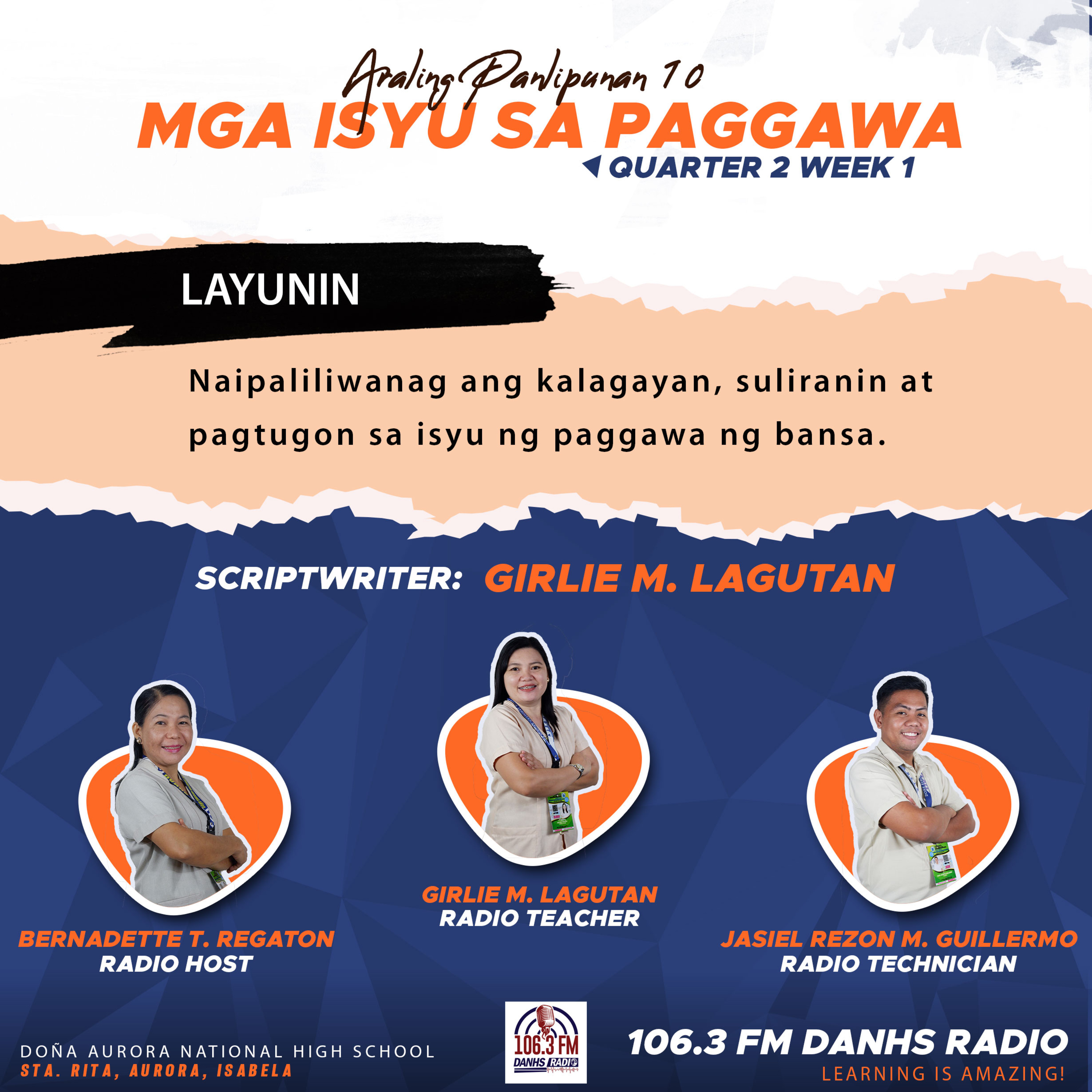 Radio Lessons in Araling Panlipunan