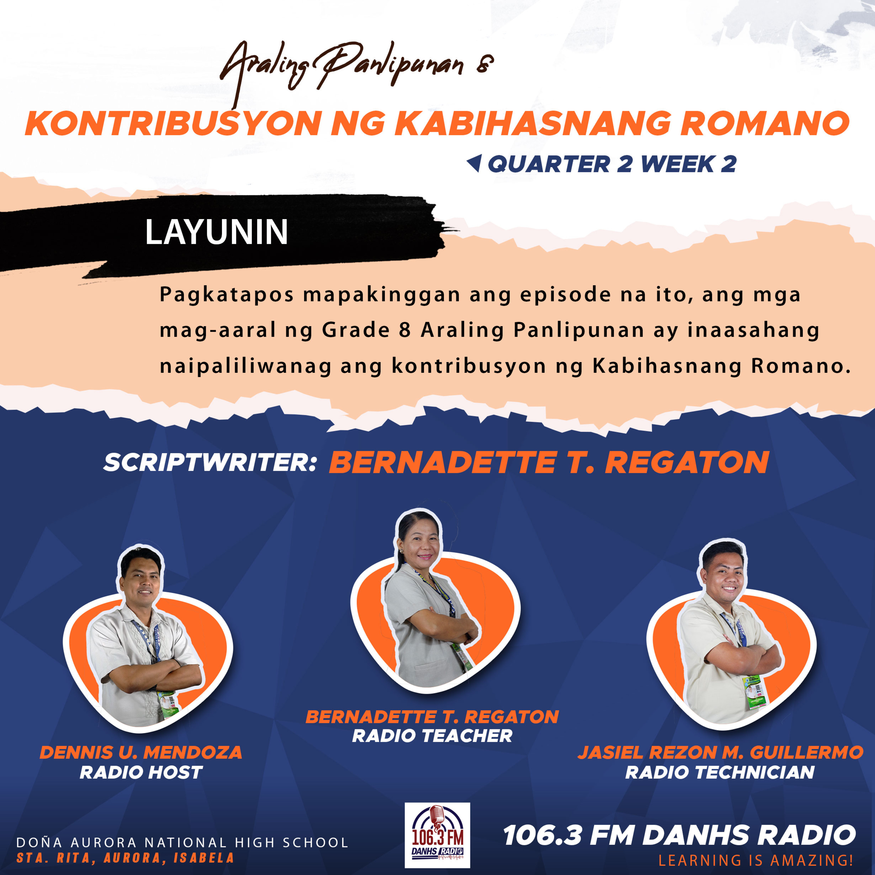 Radio Lessons in Araling Panlipunan