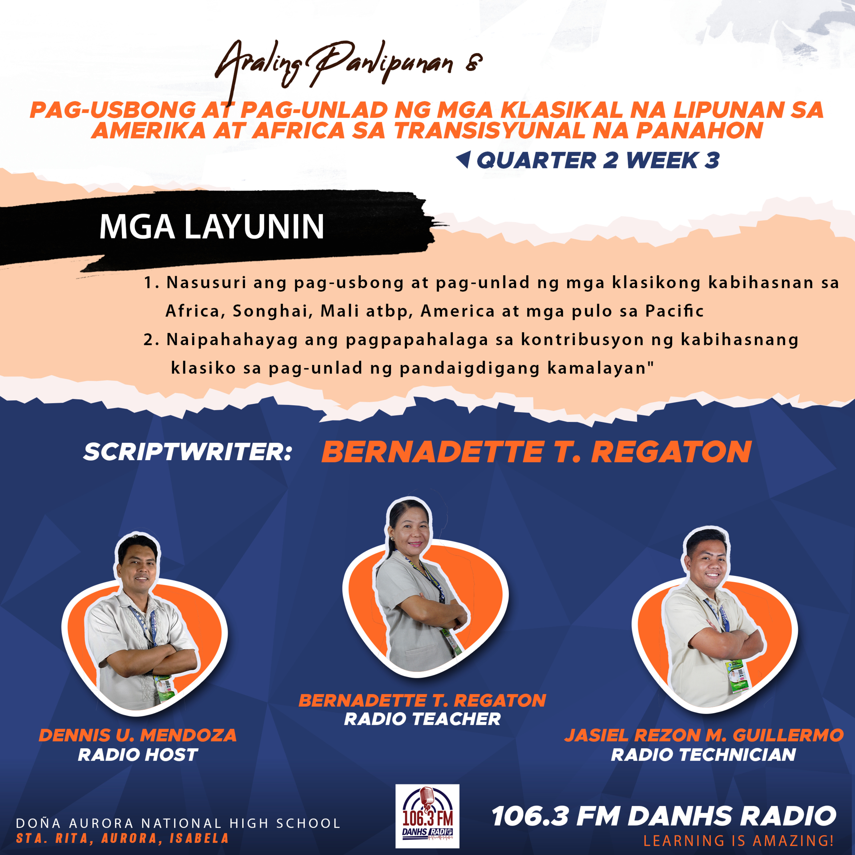 Radio Lessons in Araling Panlipunan