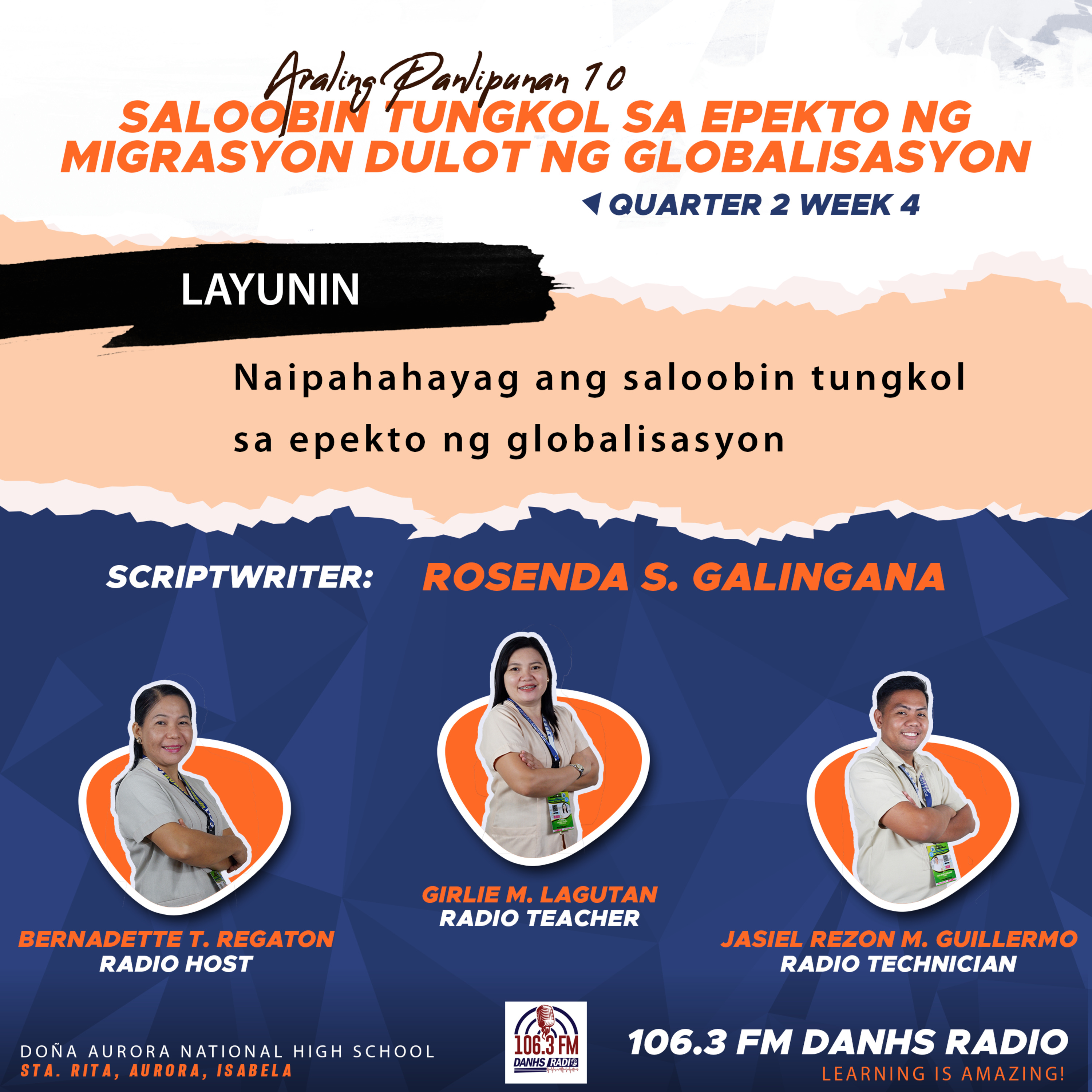 Radio Lessons in Araling Panlipunan