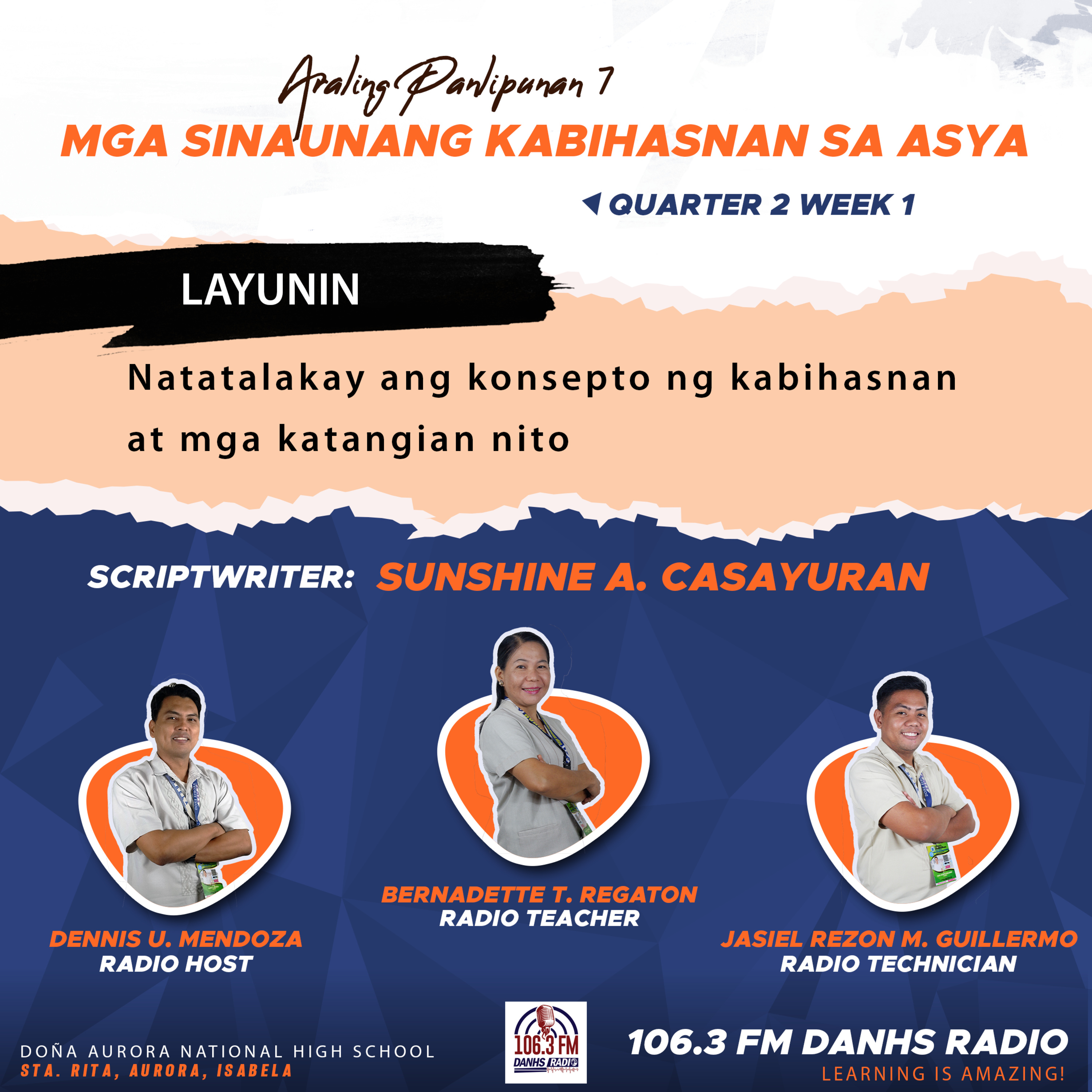 Radio Lessons in Araling Panlipunan
