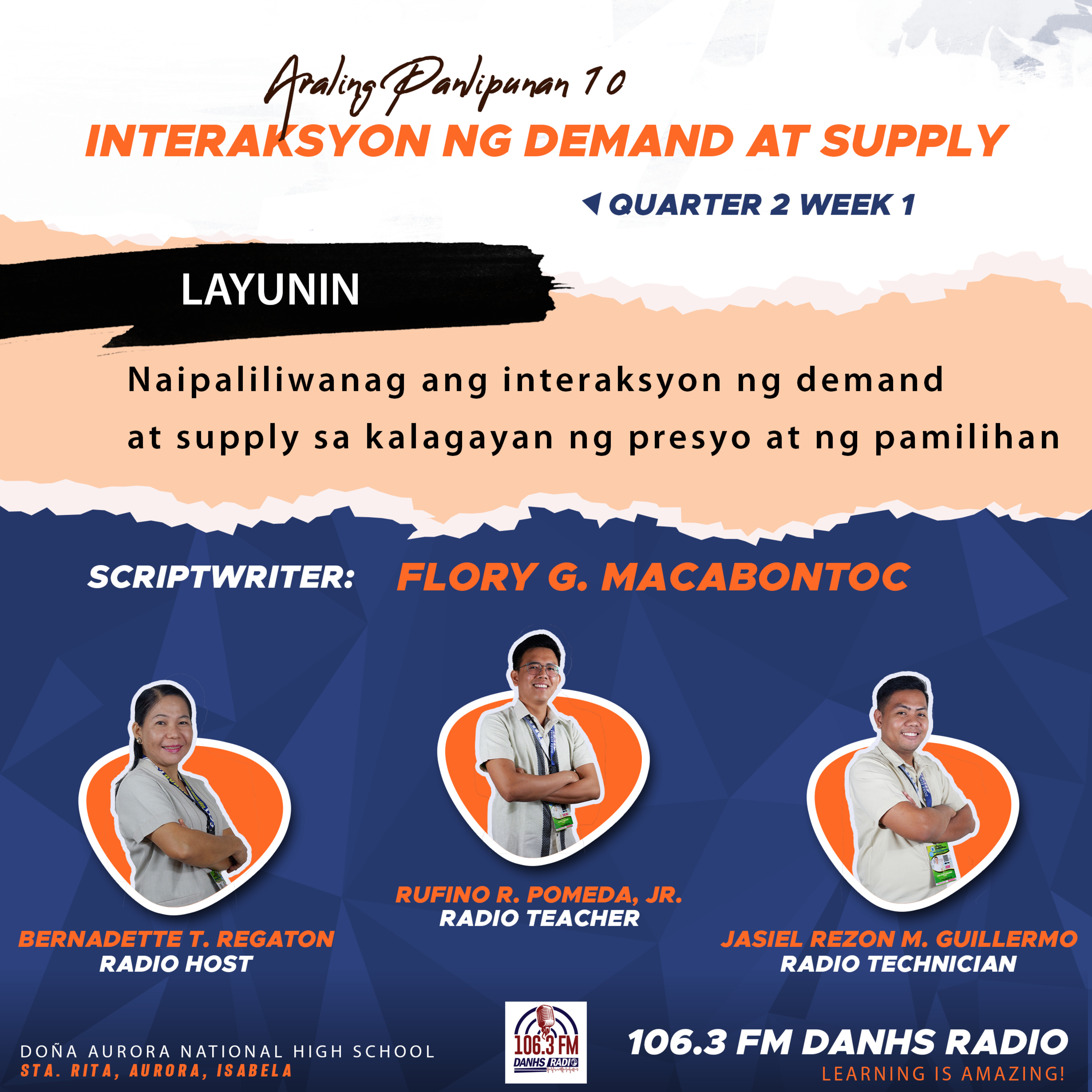 Radio Lessons in Araling Panlipunan