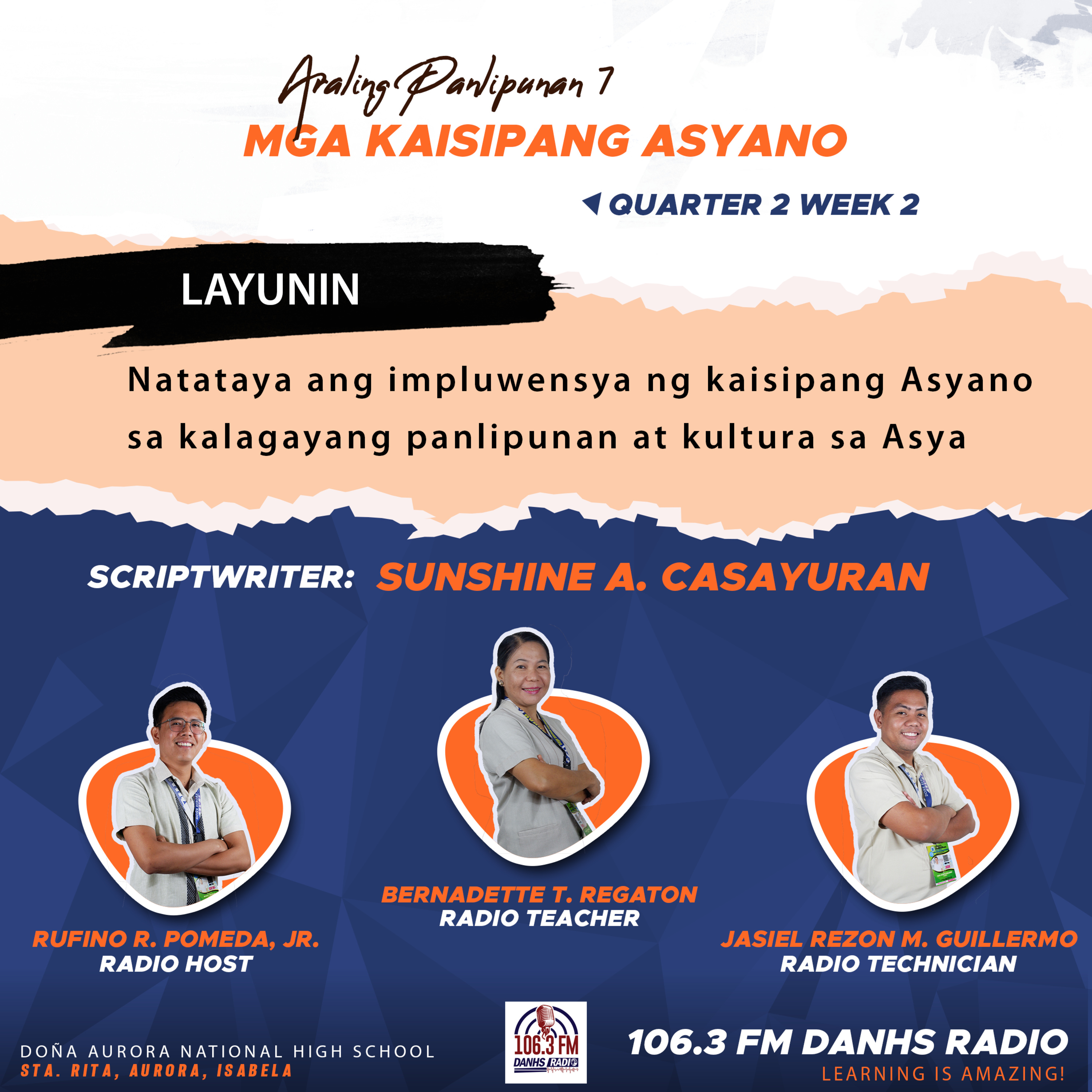 Radio Lessons in Araling Panlipunan