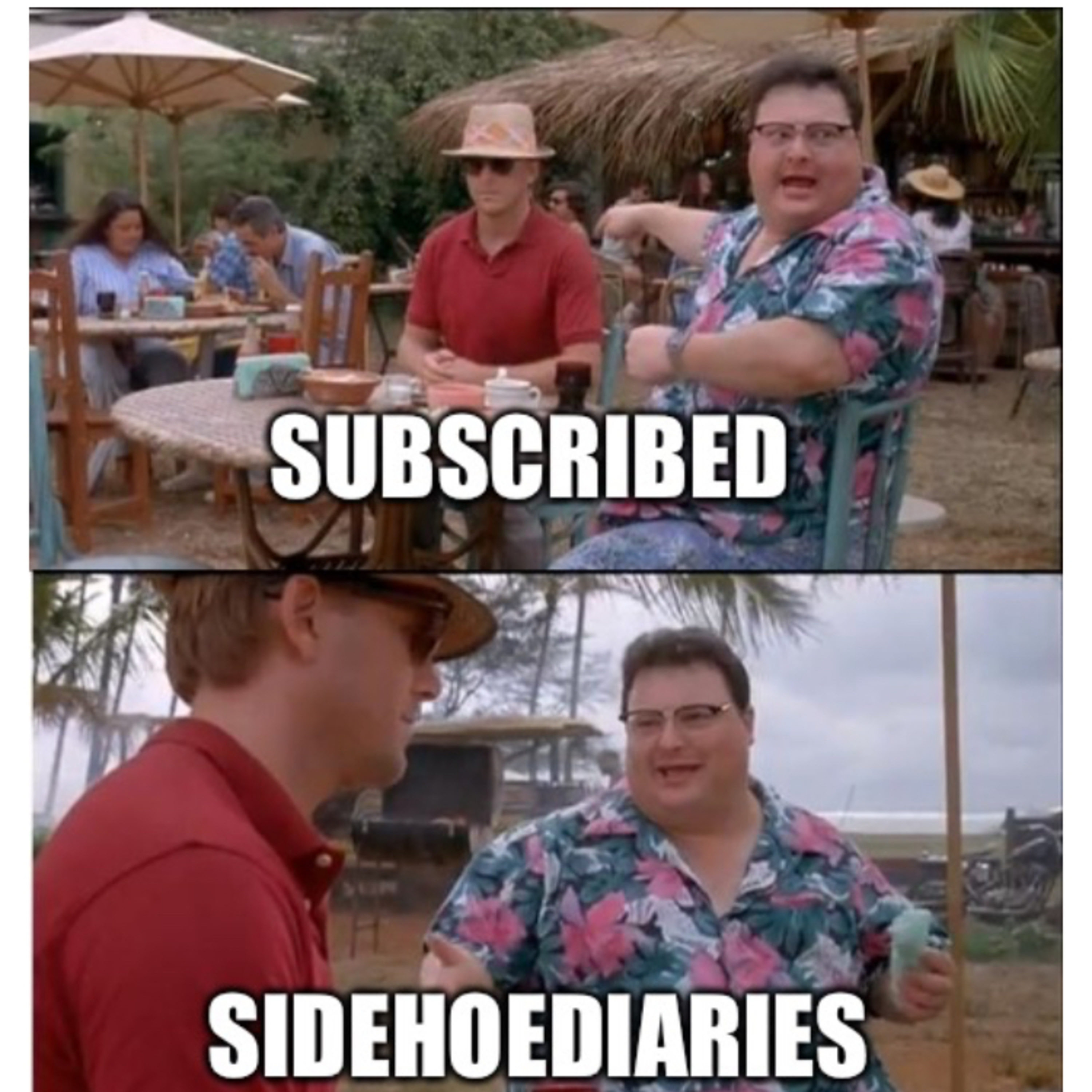 Shoutout to the ASSHOLES episode artwork