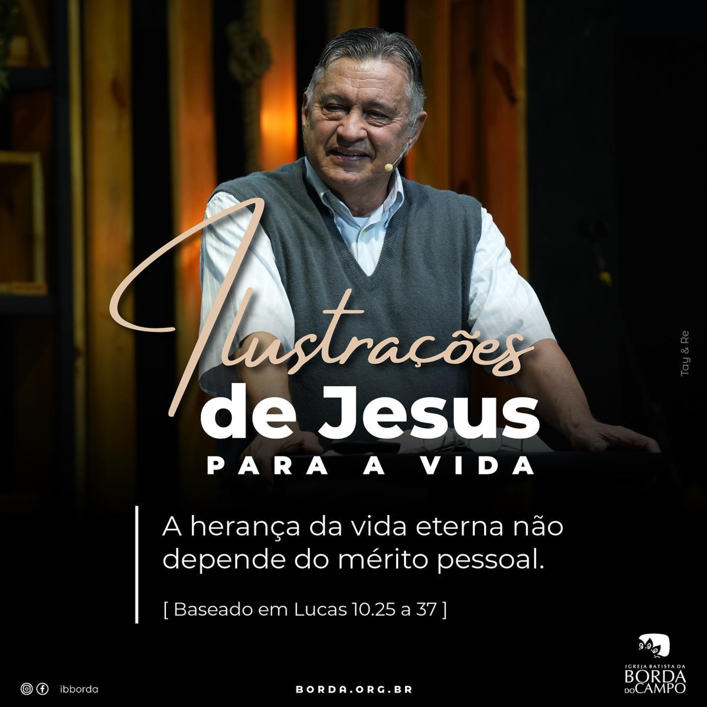 Pregações 176 - A herança da vida eterna não depende do mérito pessoal episode artwork